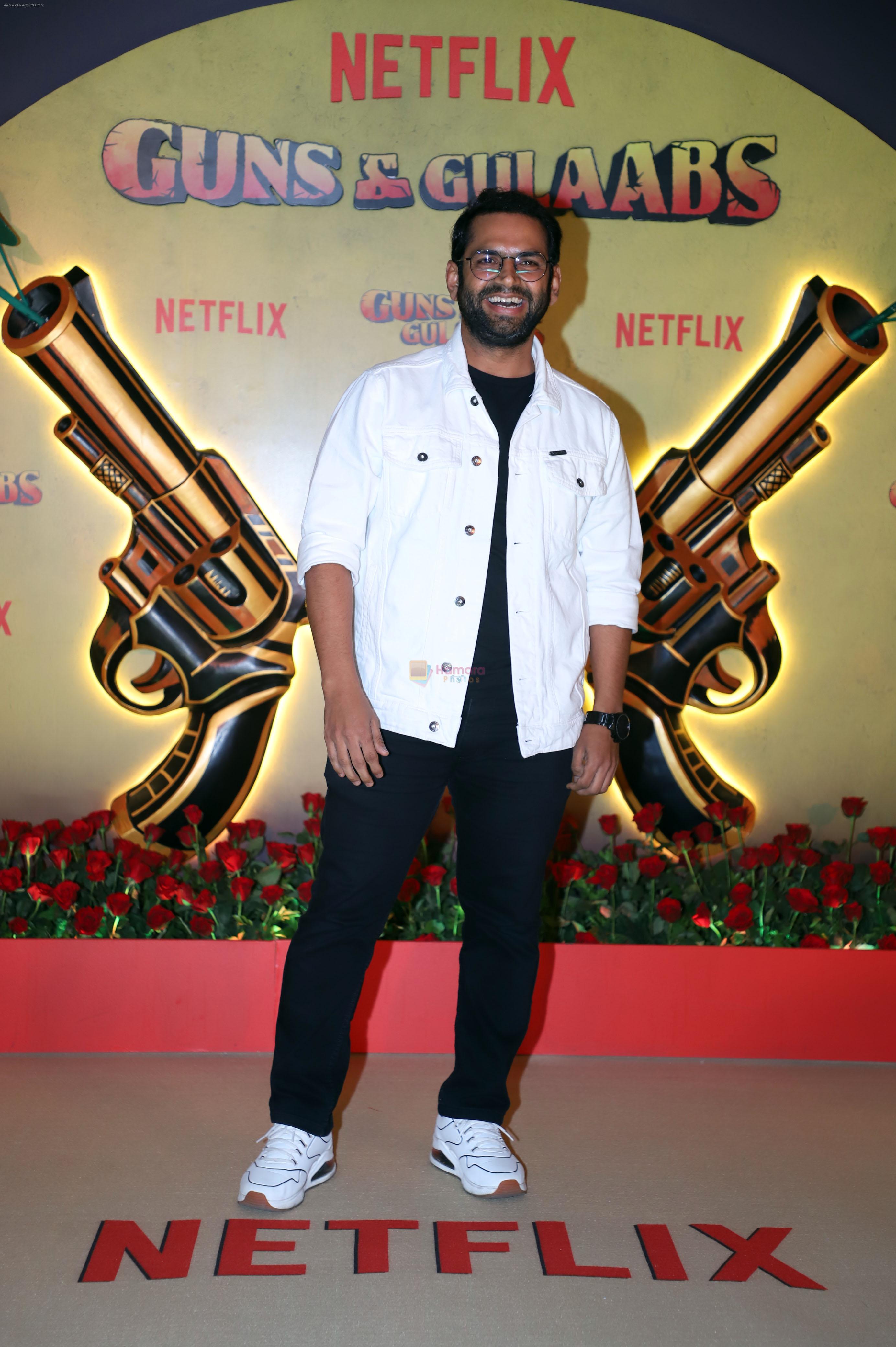 Sharib Hashmi at the premiere of Netflix Web Series Guns and Gulaabs on 16th August 2023