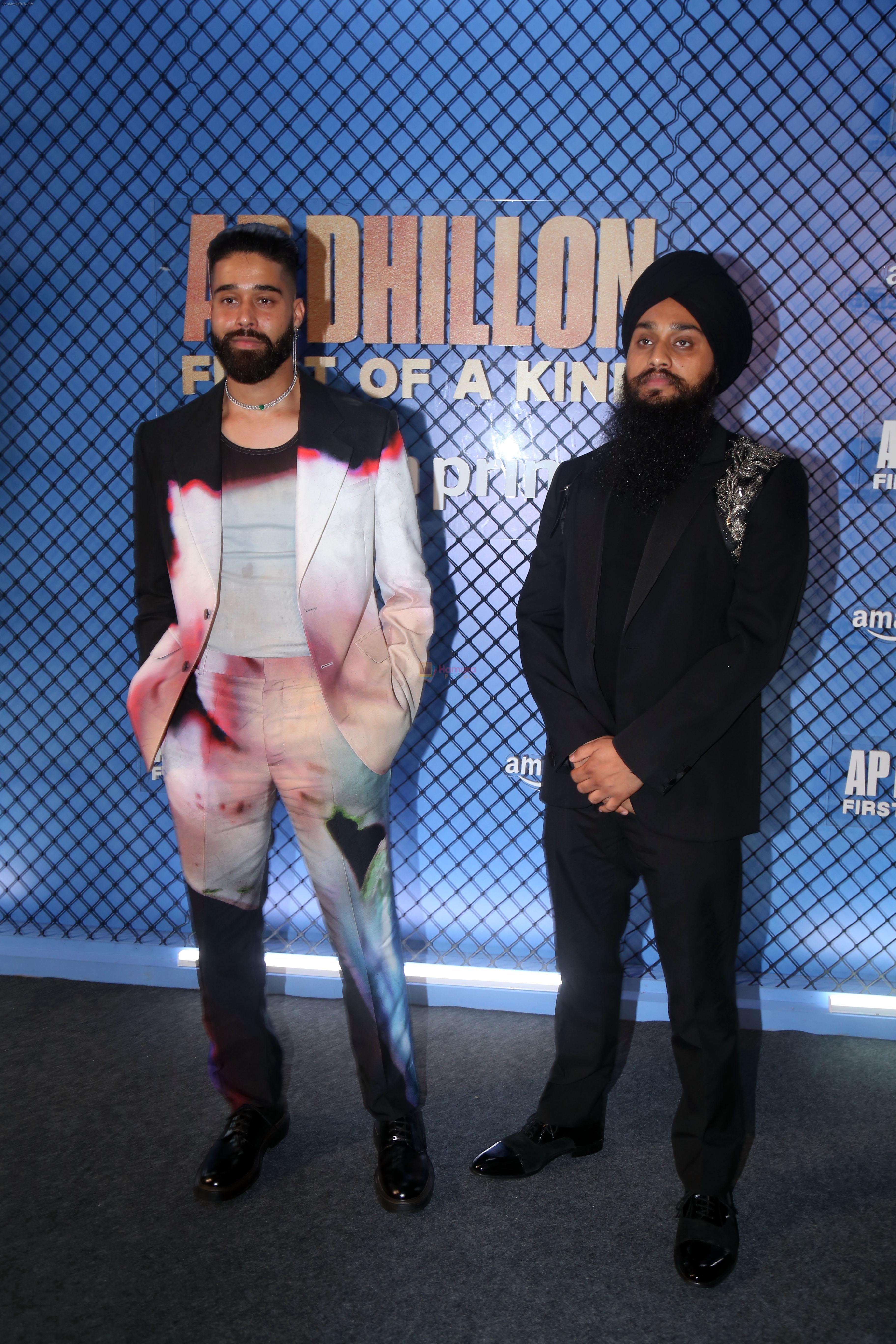AP Dhillon, Shinda Kahlon at the premiere of Docuseries AP Dhillon- First Of A Kind on 16th August 2023
