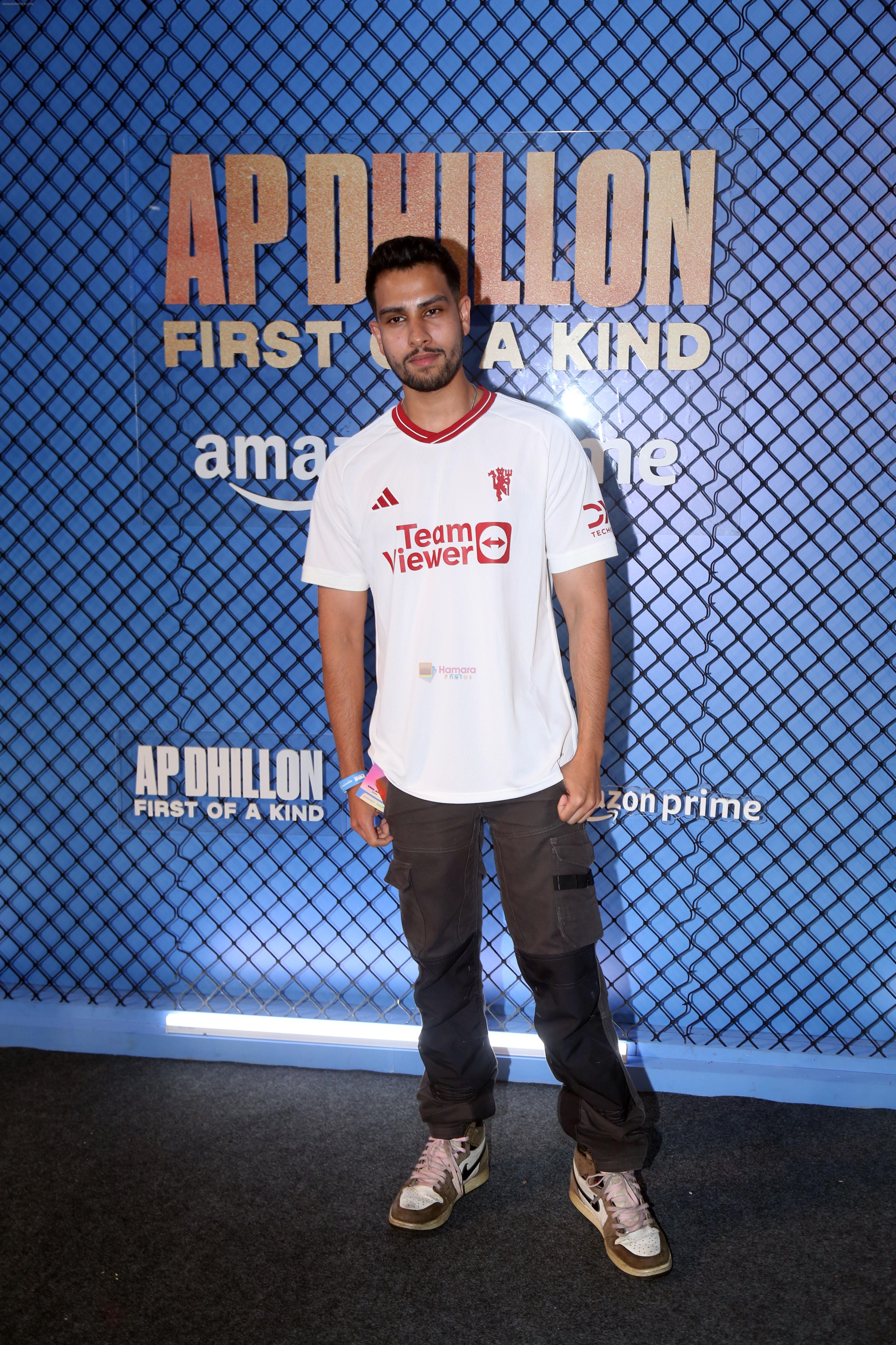 Vedant Mahajan at the premiere of Docuseries AP Dhillon- First Of A Kind on 16th August 2023