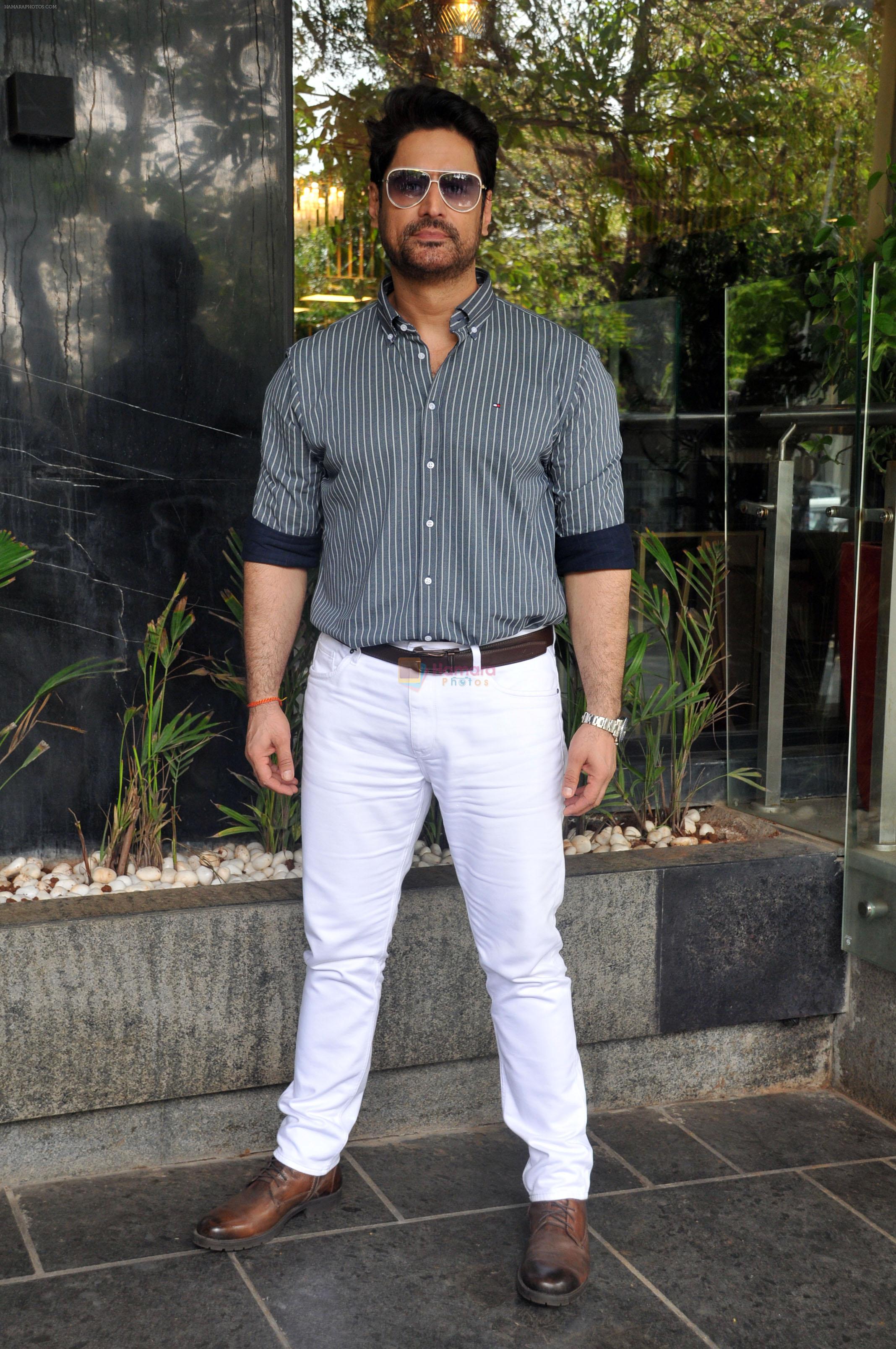 Mohit Raina promoting The Freelancer series at Hyatt Centric in Juhu on 17th August 2023