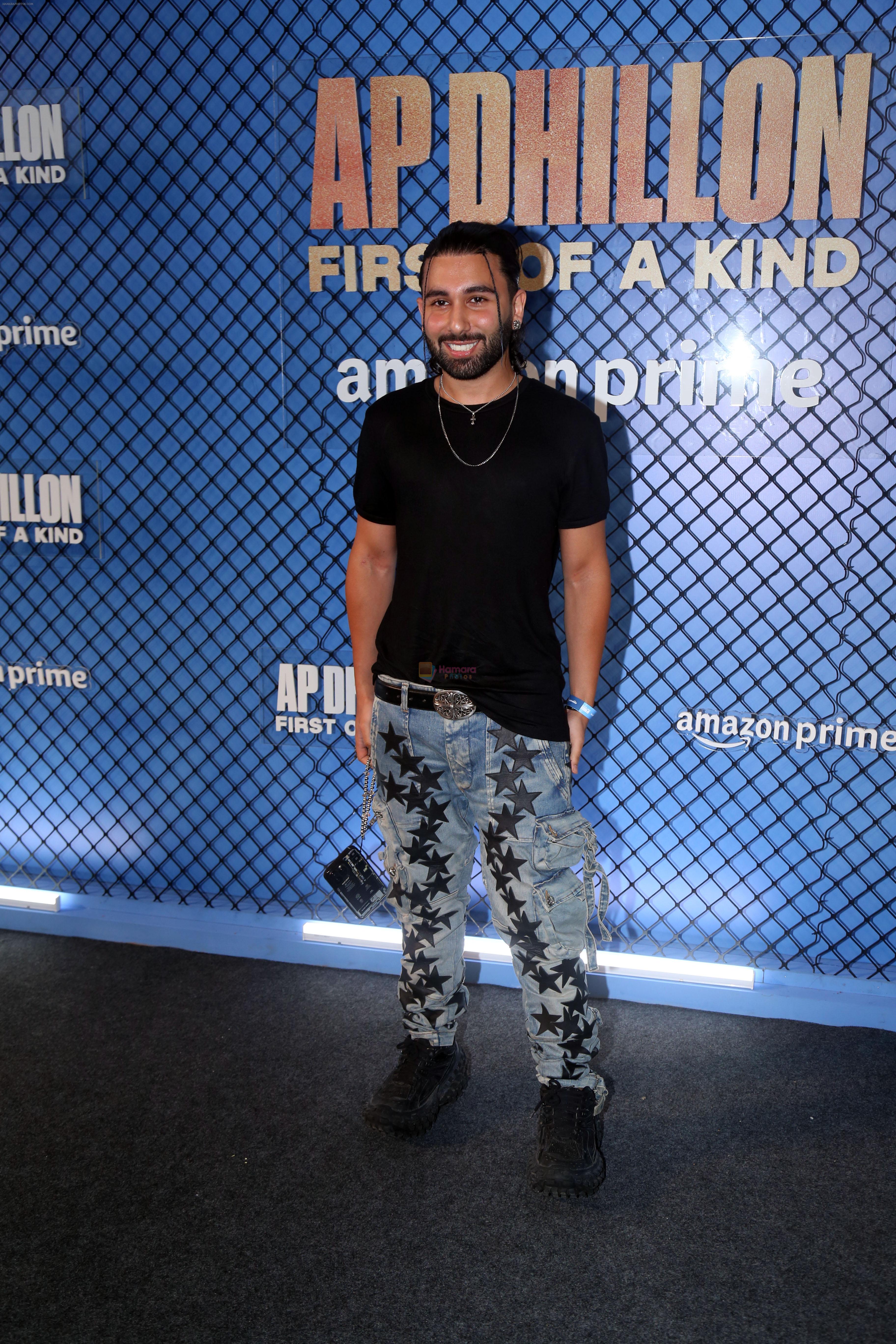 AP Dhillon at the premiere of Docuseries AP Dhillon- First Of A Kind on 16th August 2023