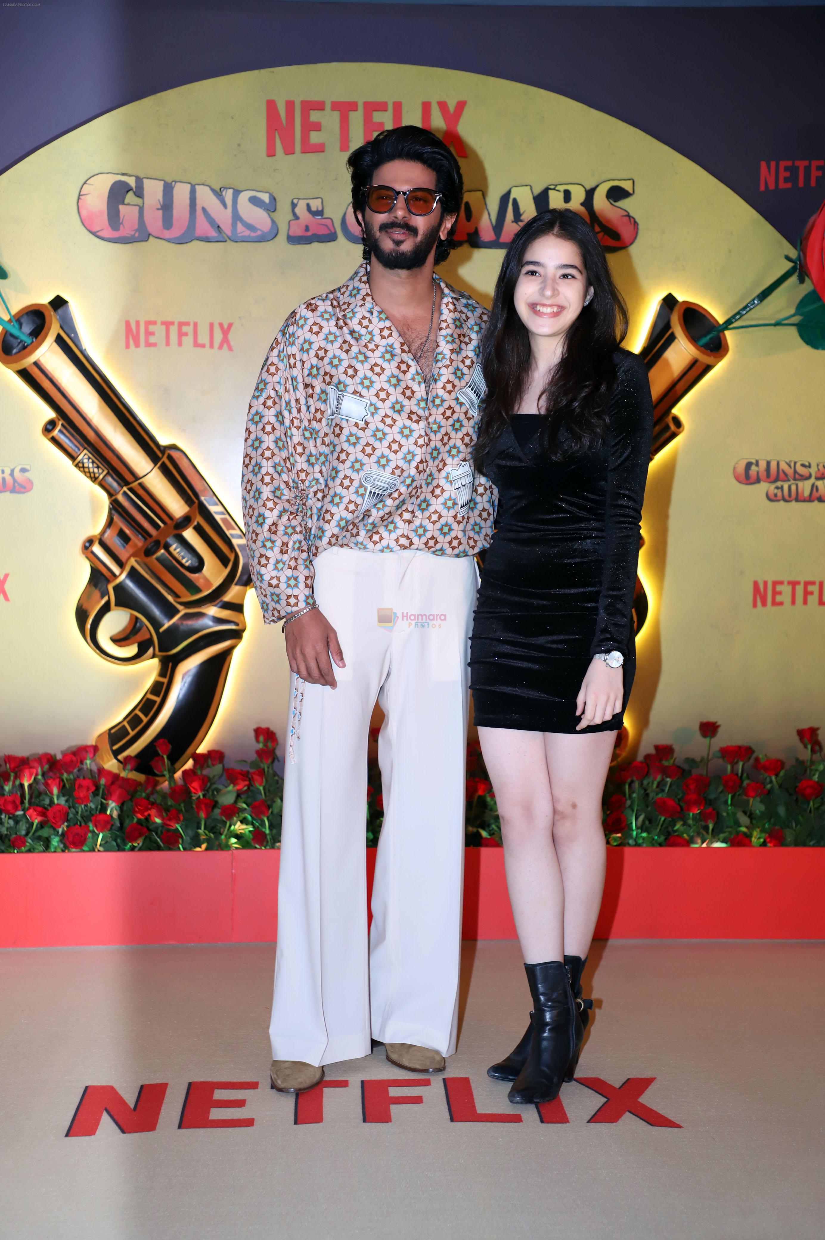 Dulquer Salmaan at the premiere of Netflix Web Series Guns and Gulaabs on 16th August 2023