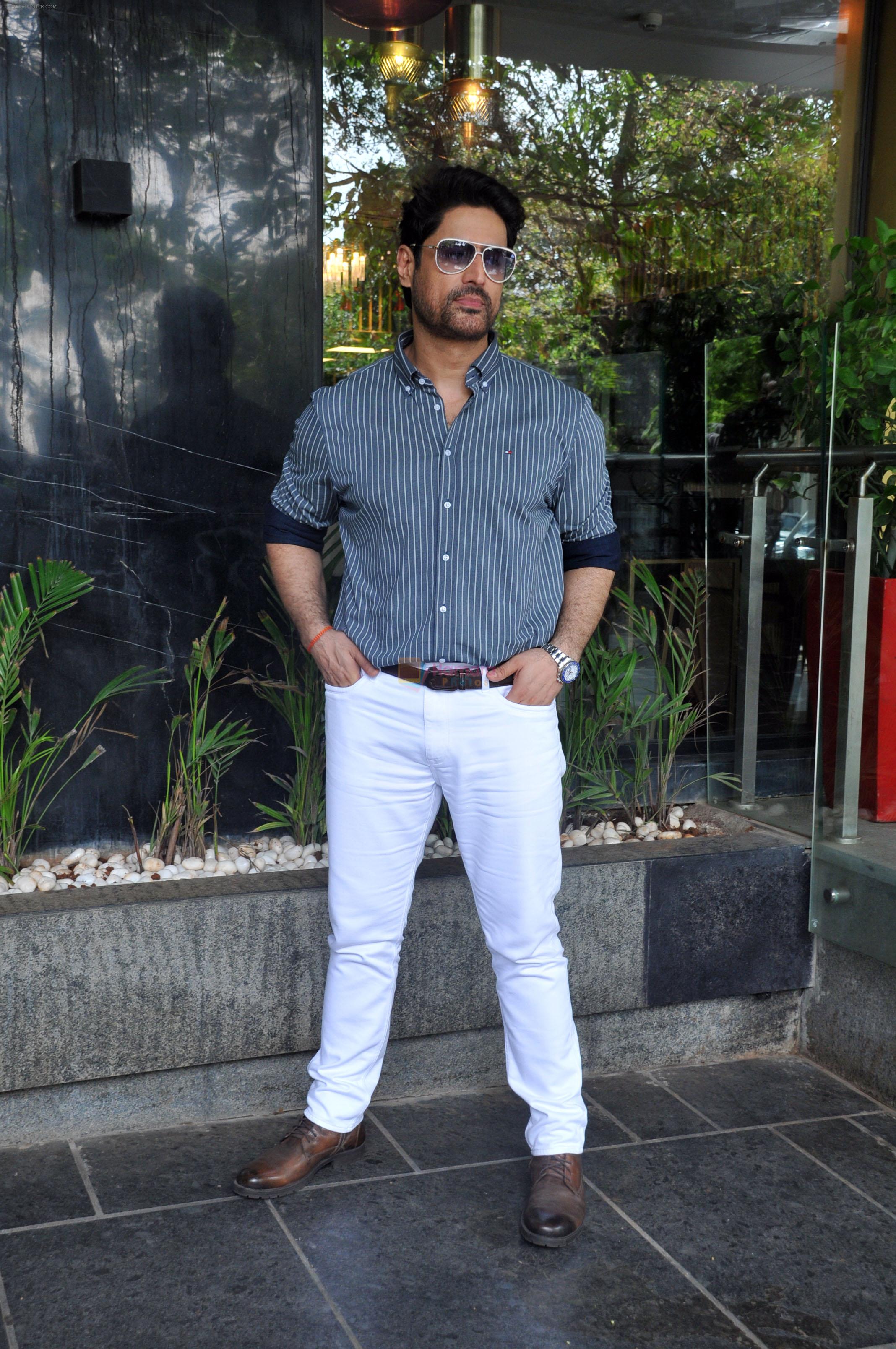Mohit Raina promoting The Freelancer series at Hyatt Centric in Juhu on 17th August 2023