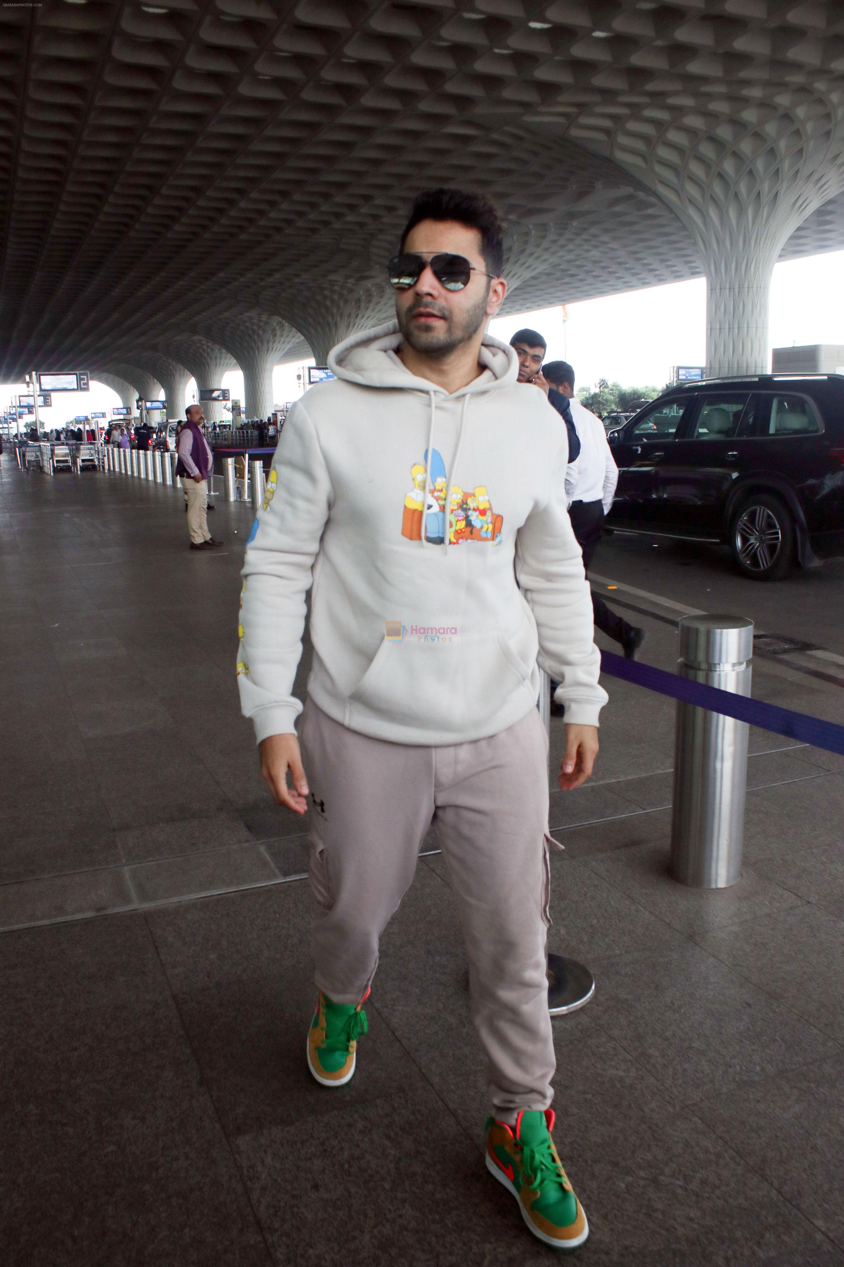 Varun Dhawan Spotted At Airport Departure on 18th August 2023