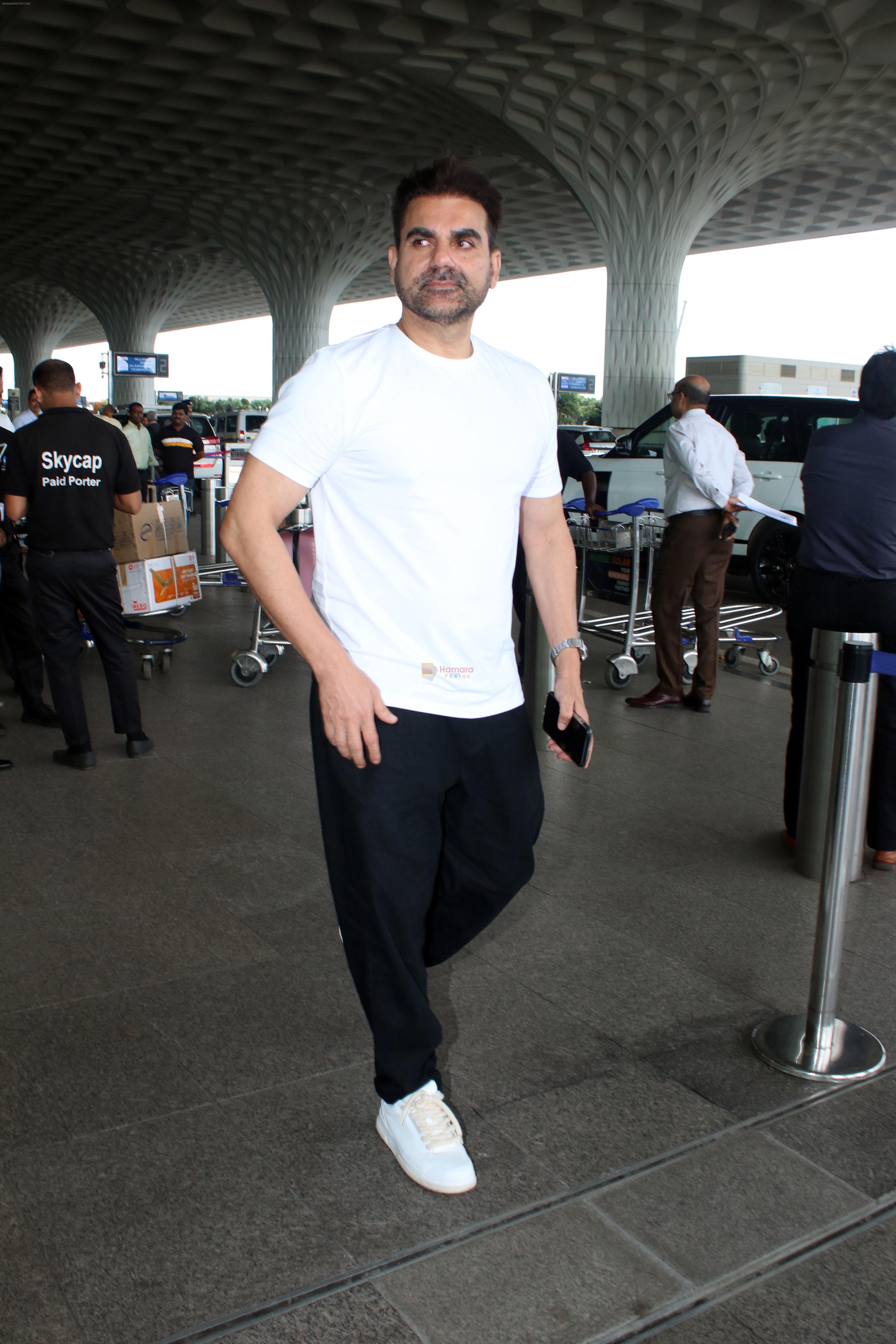 Arbaaz Khan Spotted At Airport  Departure on 19th August 2023