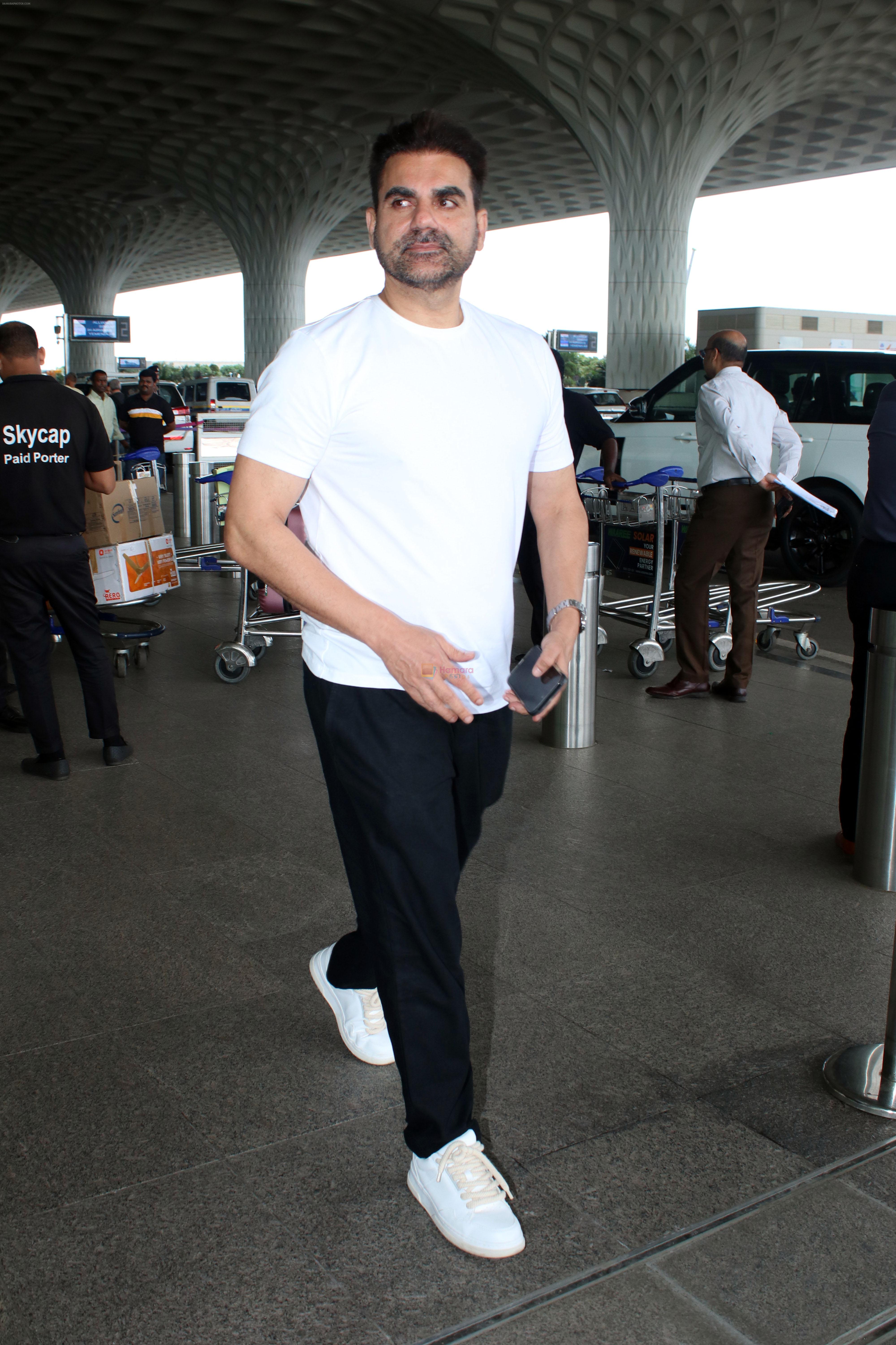 Arbaaz Khan Spotted At Airport  Departure on 19th August 2023