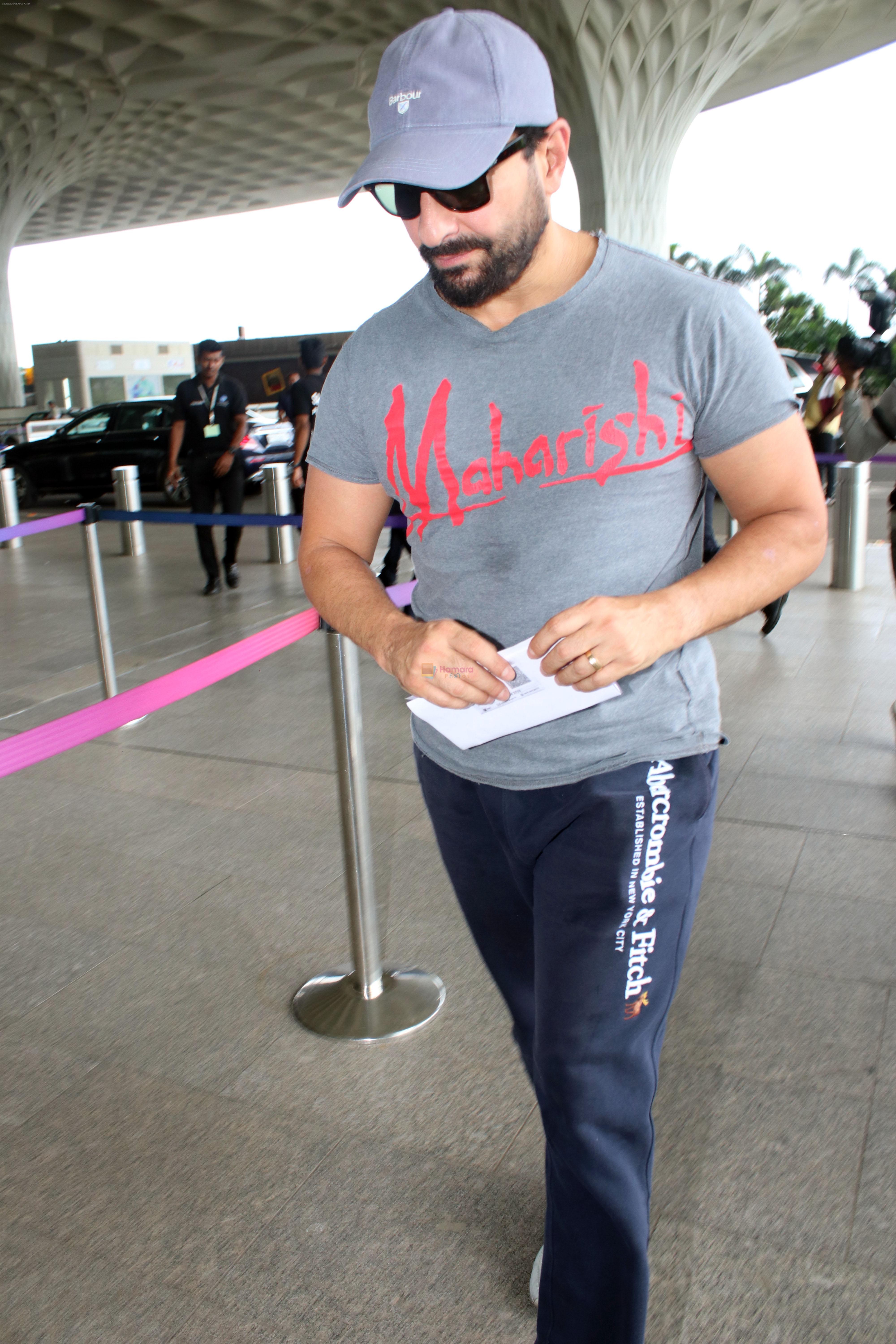 Saif Ali Khan spotted at Airport Departure on 19th August 2023