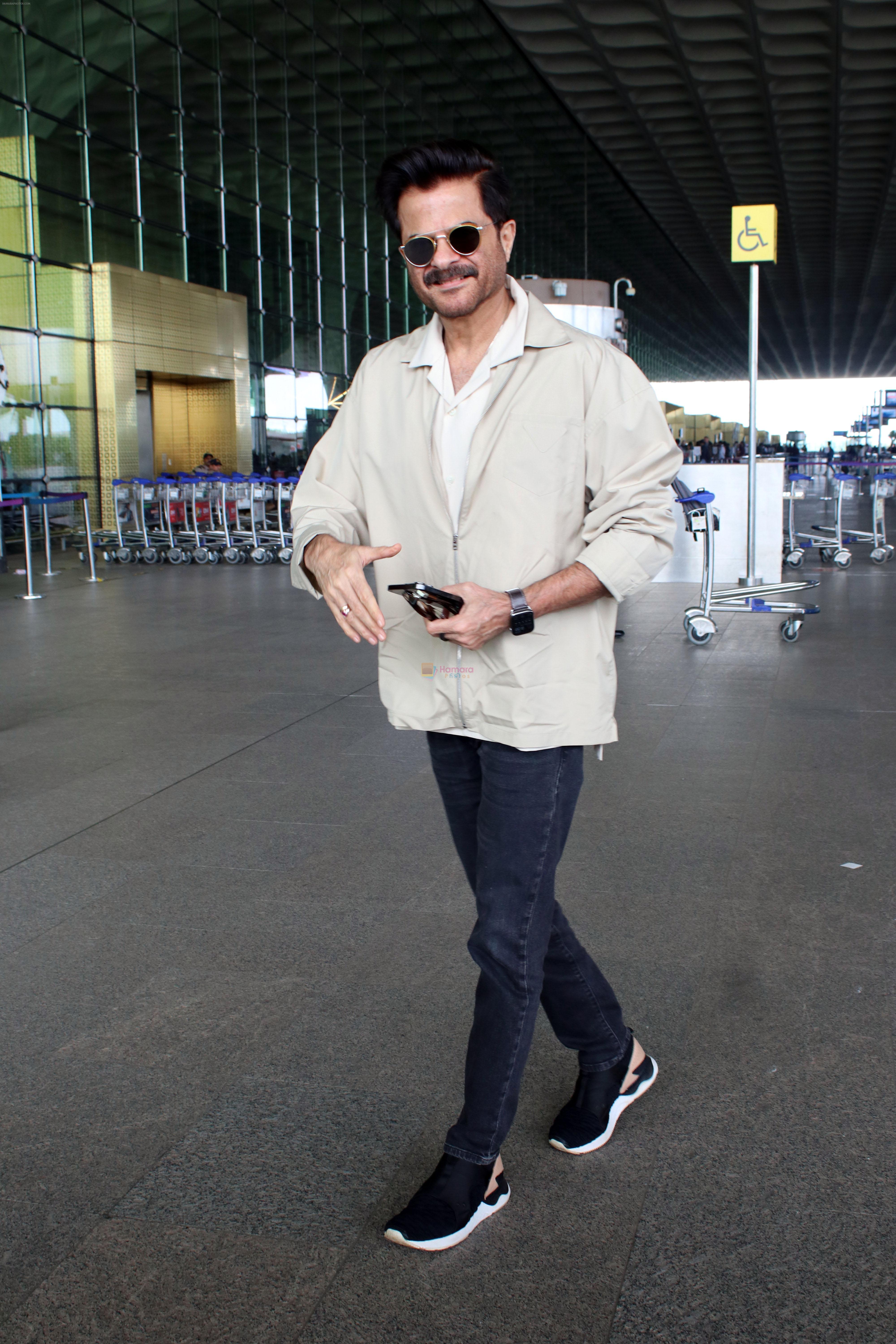 Anil Kapoor Spotted at Airport Departure on 19 August 2023