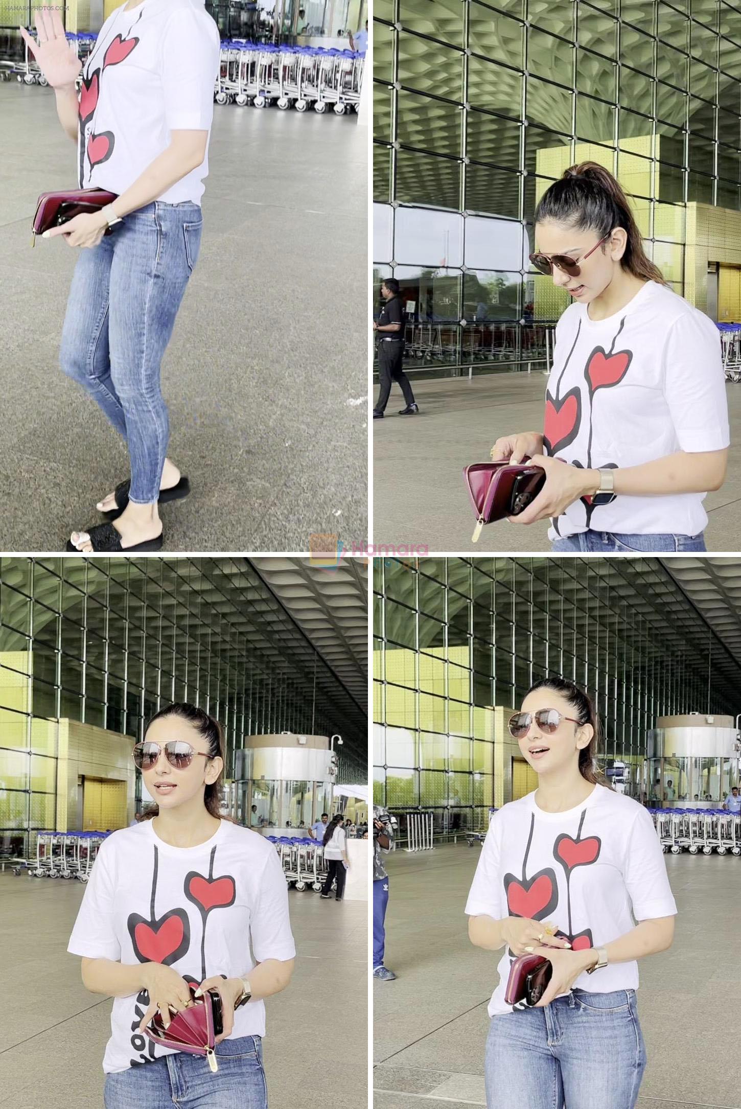 Rakul Preet Singh Spotted At Airport on 21st August 2023