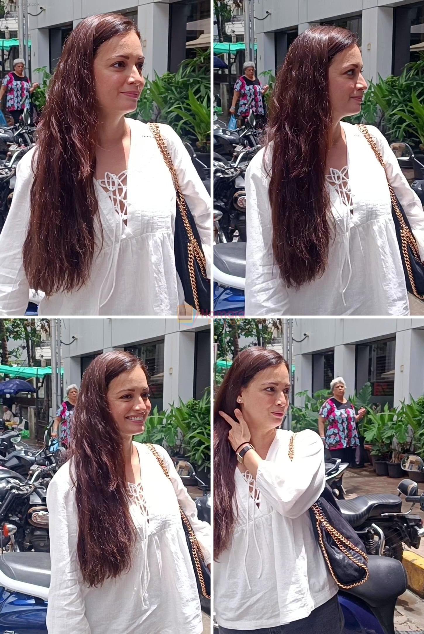 Dia Mirza spotted at Bandra on 21st August 2023
