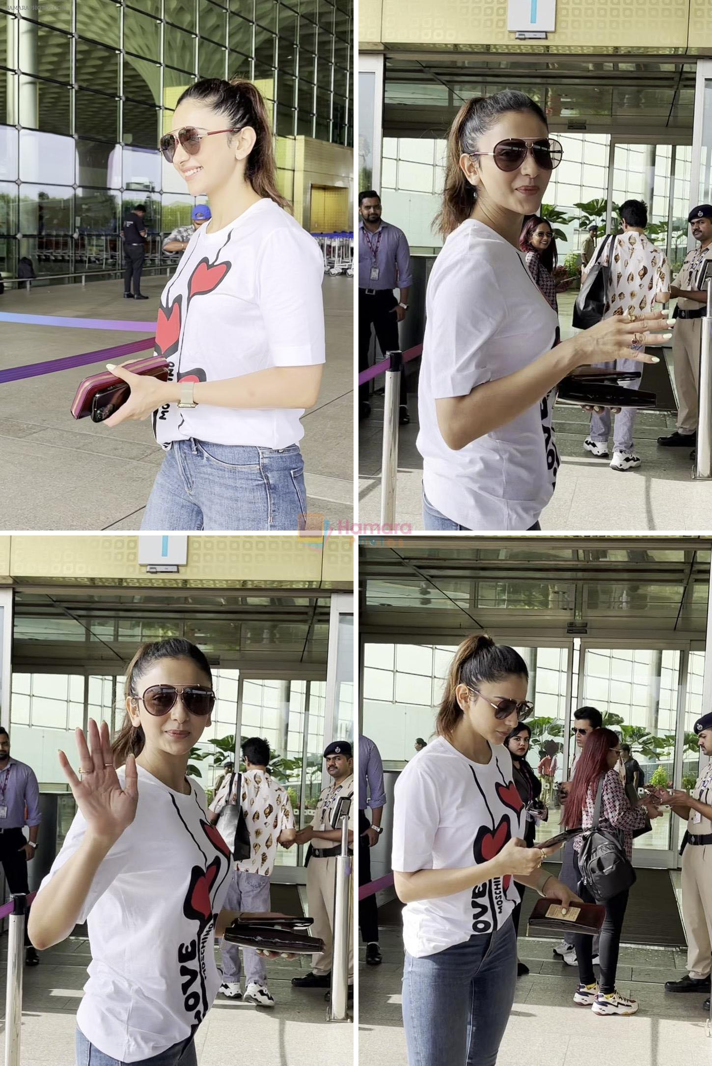 Rakul Preet Singh Spotted At Airport on 21st August 2023