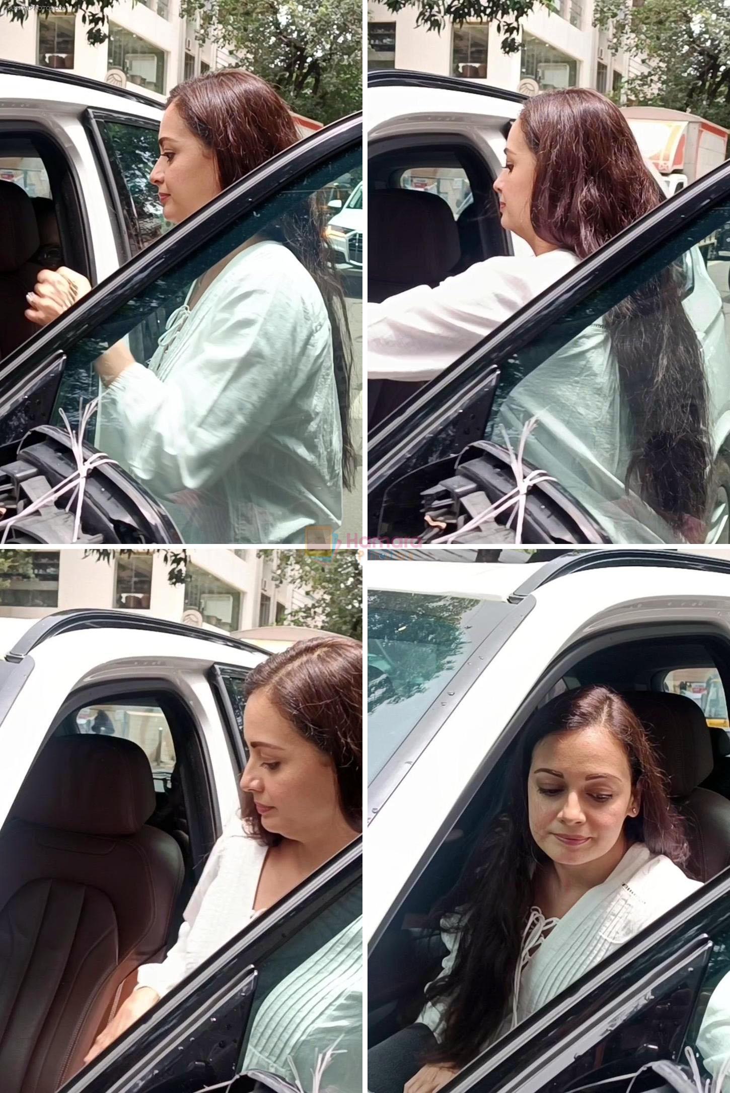 Dia Mirza spotted at Bandra on 21st August 2023