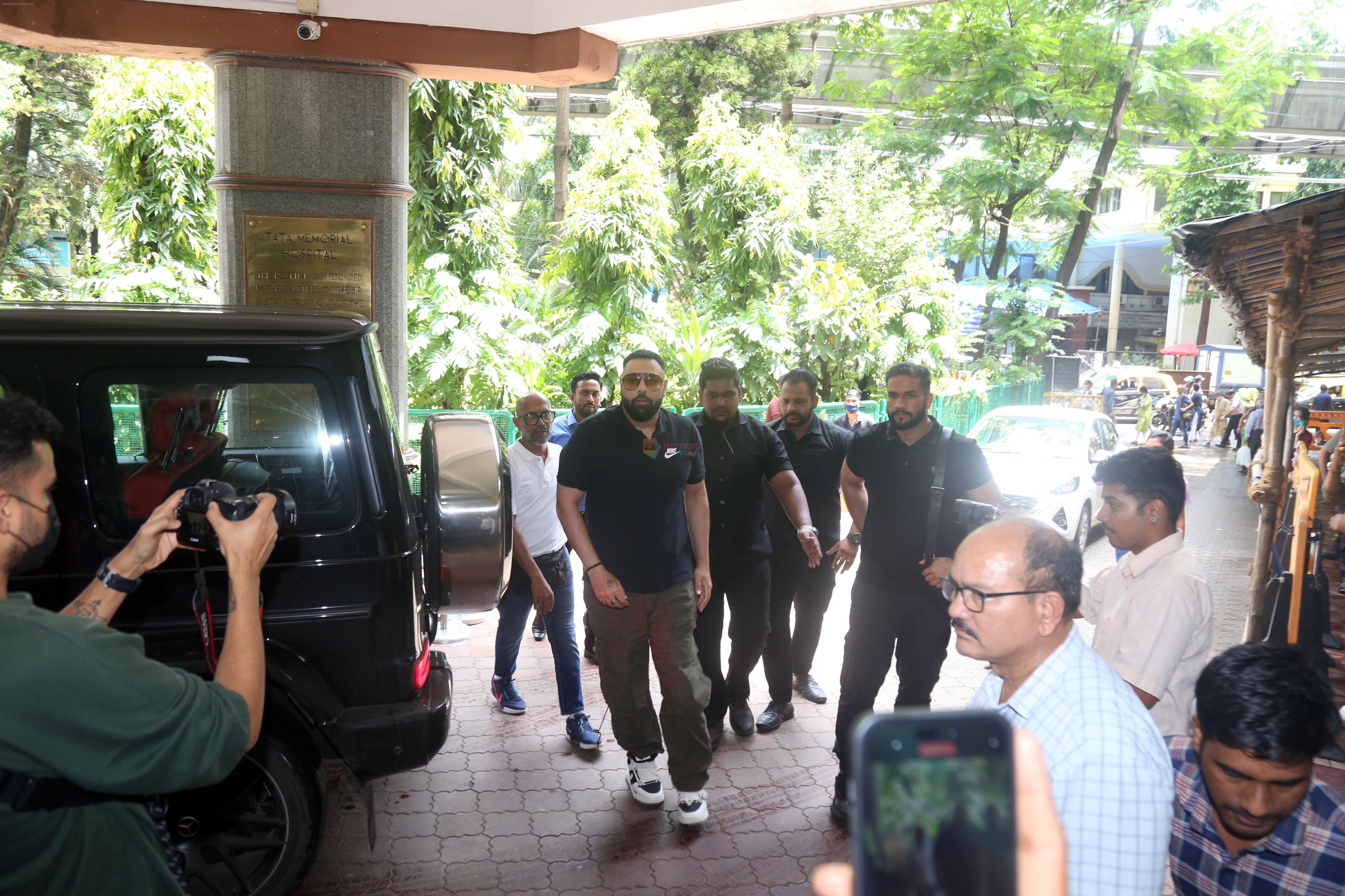 Rapper Badshah performs for children at the The Tata Memorial Hospital on 23rd August 2023