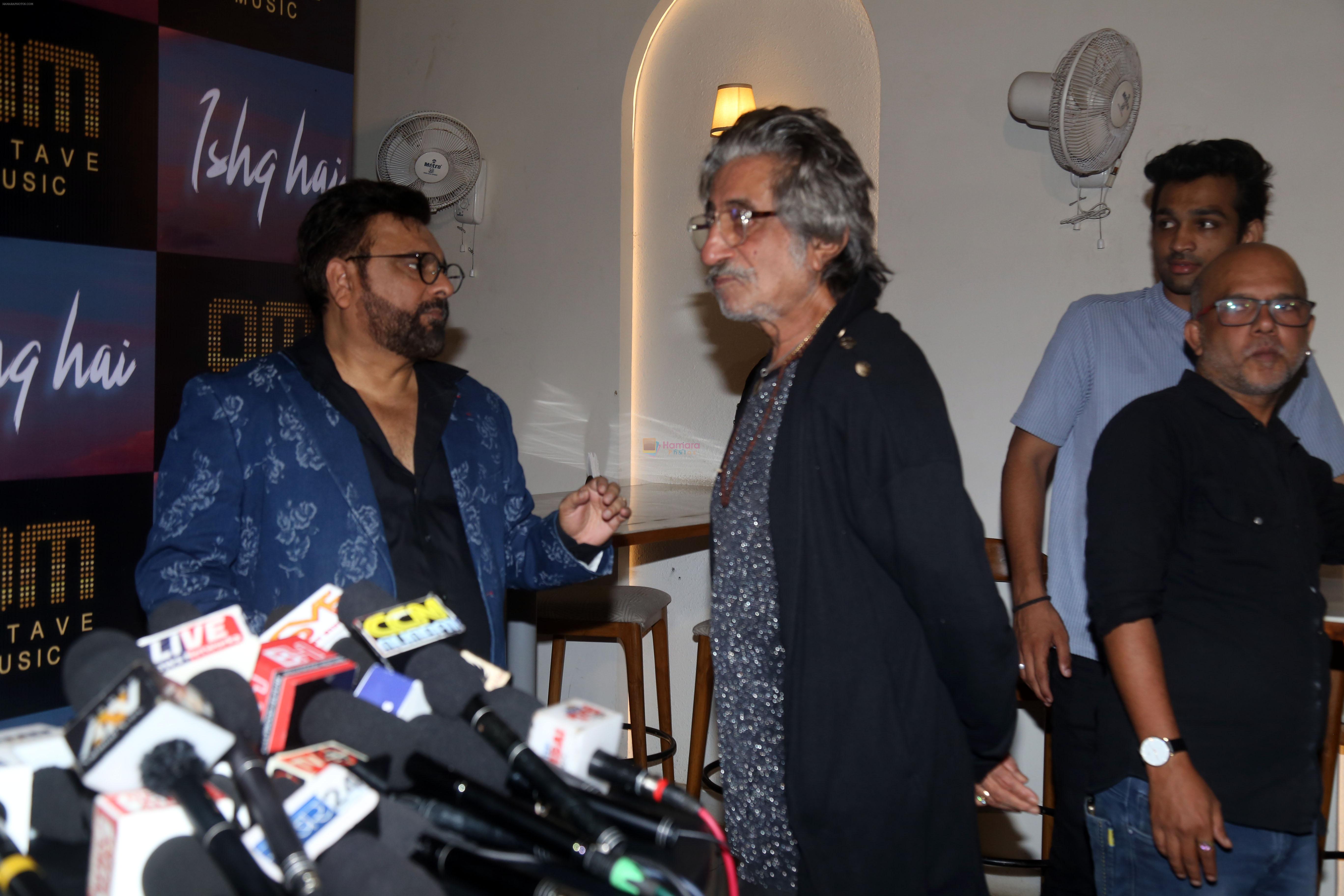 Neeraj Mishra, Shakti Kapoor at the Launch of Octave Music and Ishq Hai Song on 22nd August 2023