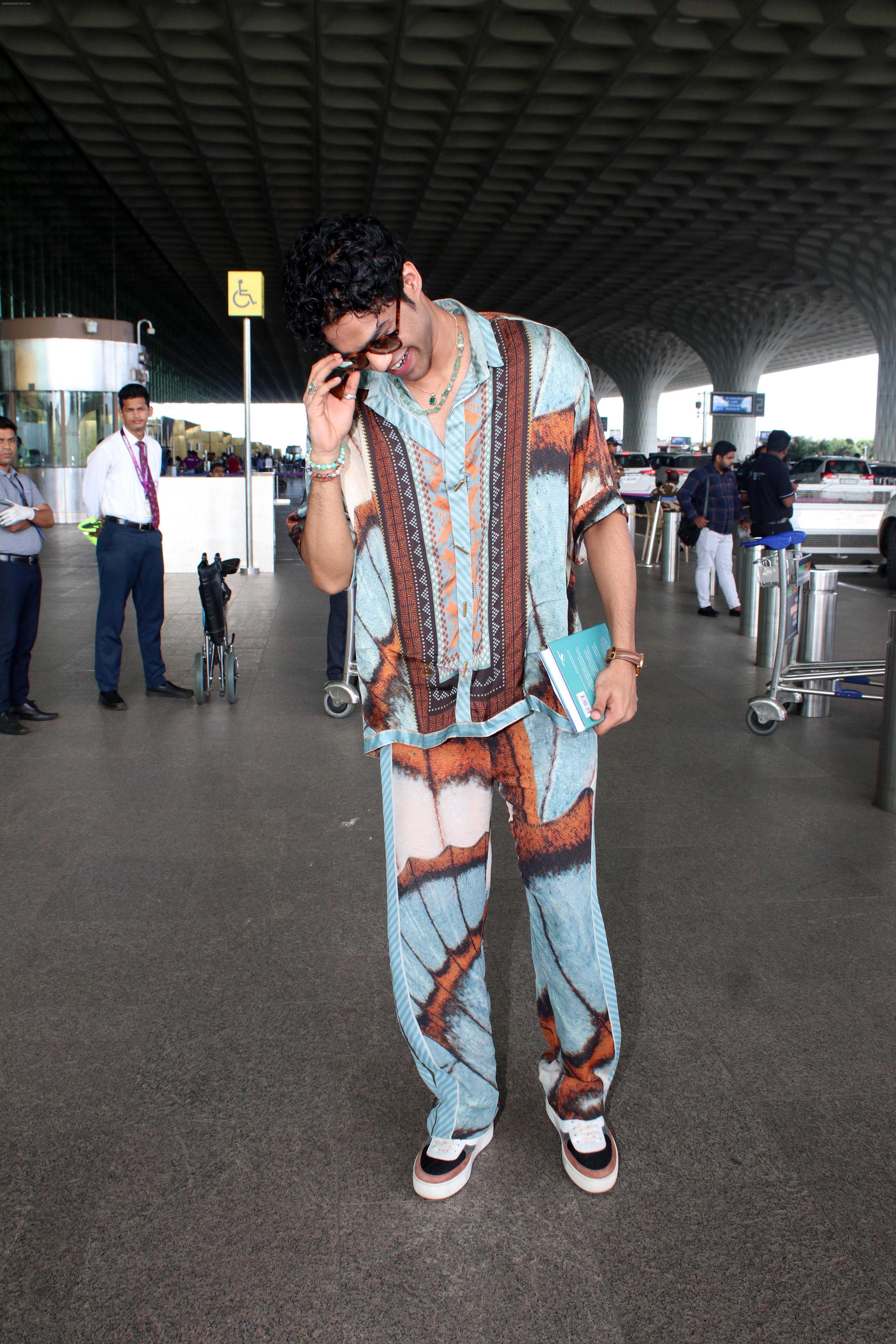 Babil Khan Spotted At Airport Departure on 24th August 2023