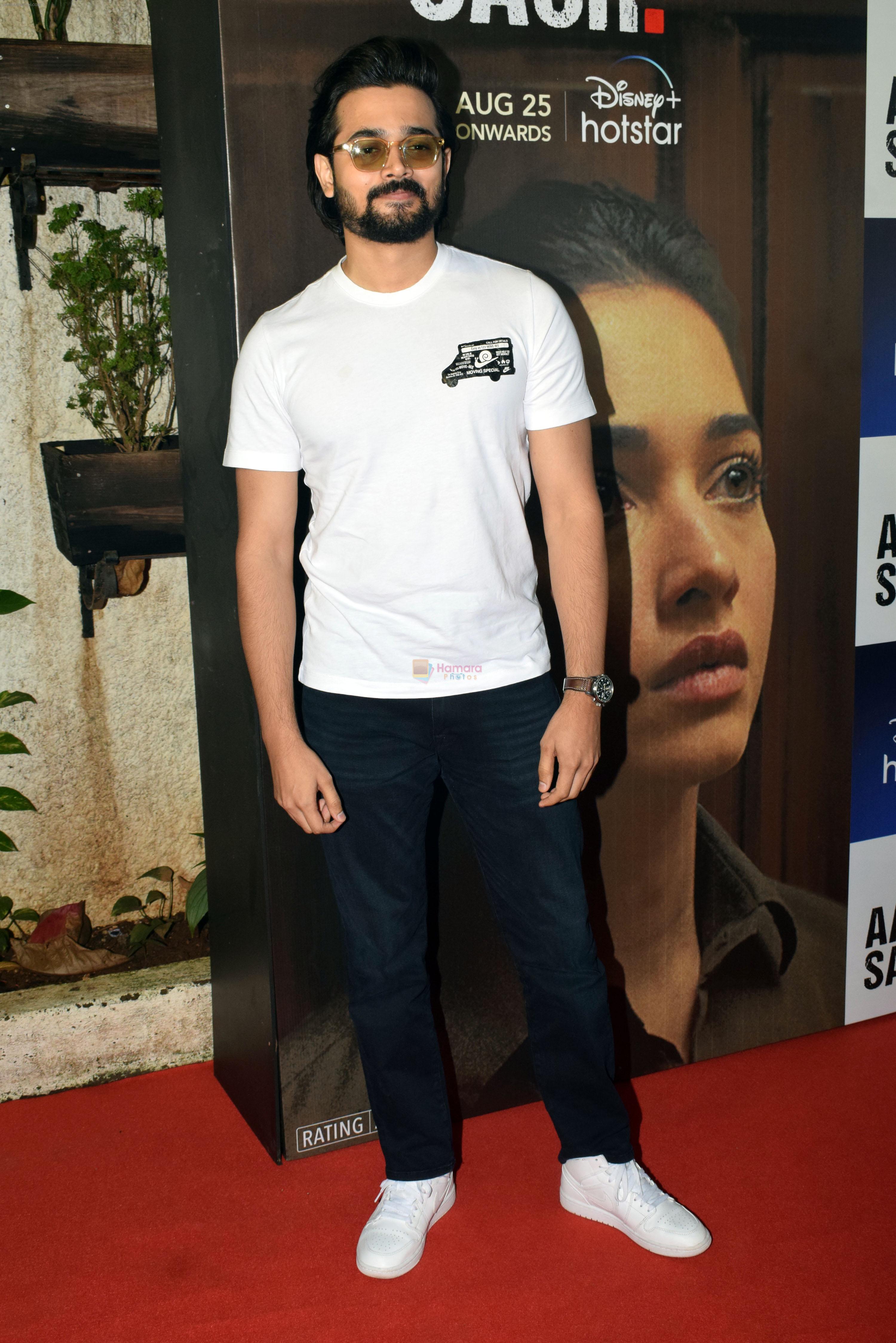 Bhuvan Bam at the premiere of Aakhri Sach series