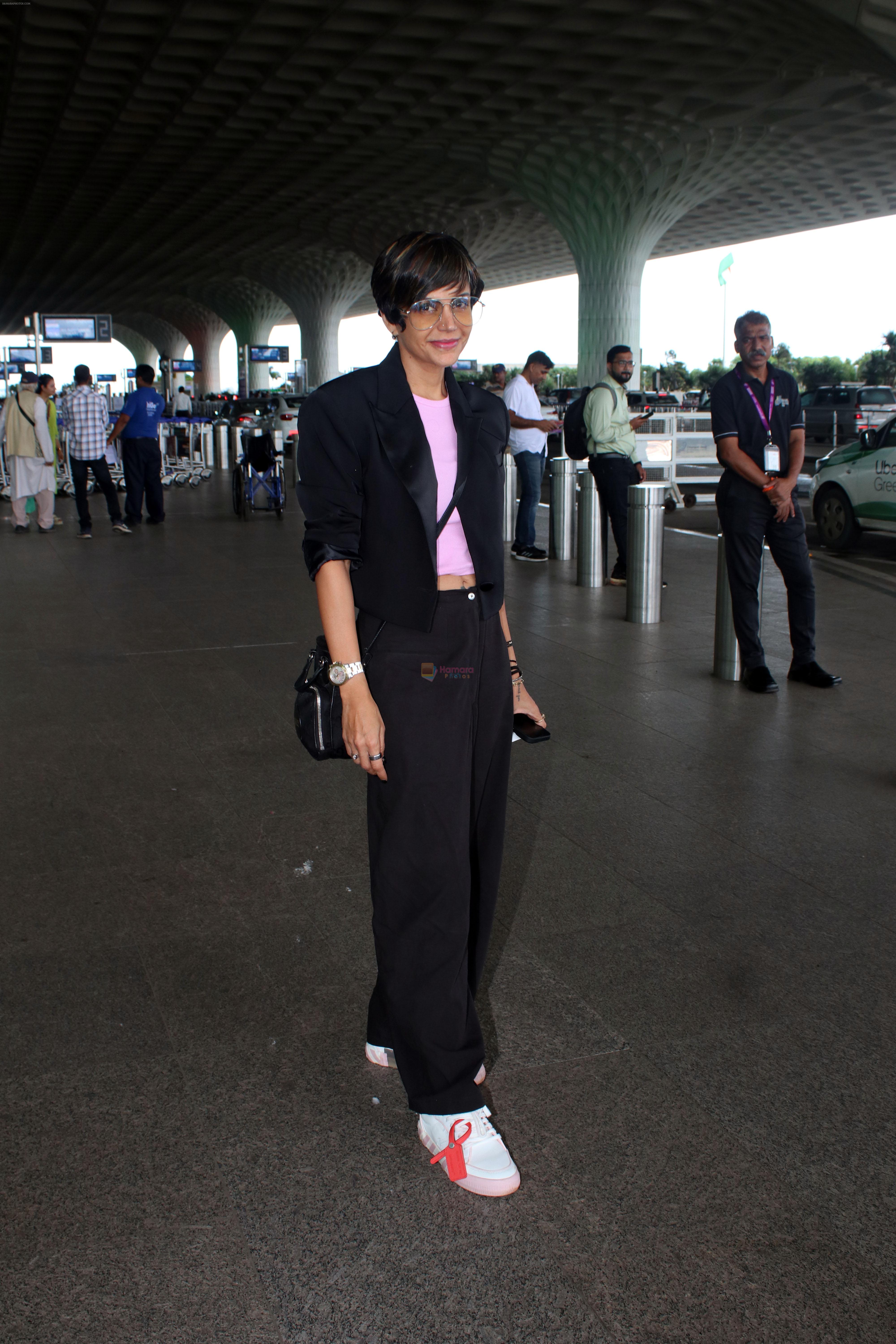Mandira Bedi Spotted At Airport Departure on 25th August 2023
