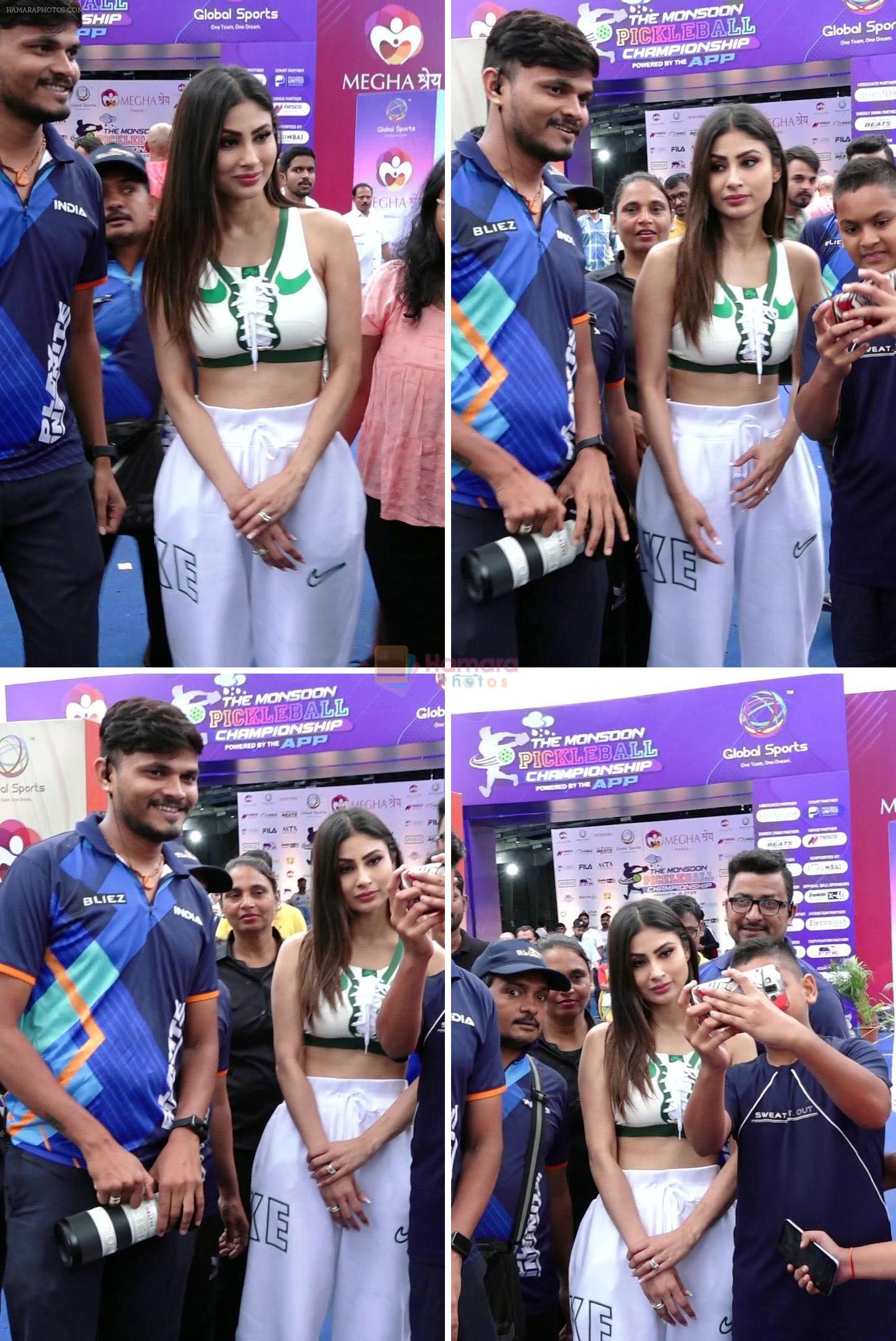 Mouni Roy Attends The Monsoon Pickleball Championship on 26th August 2023