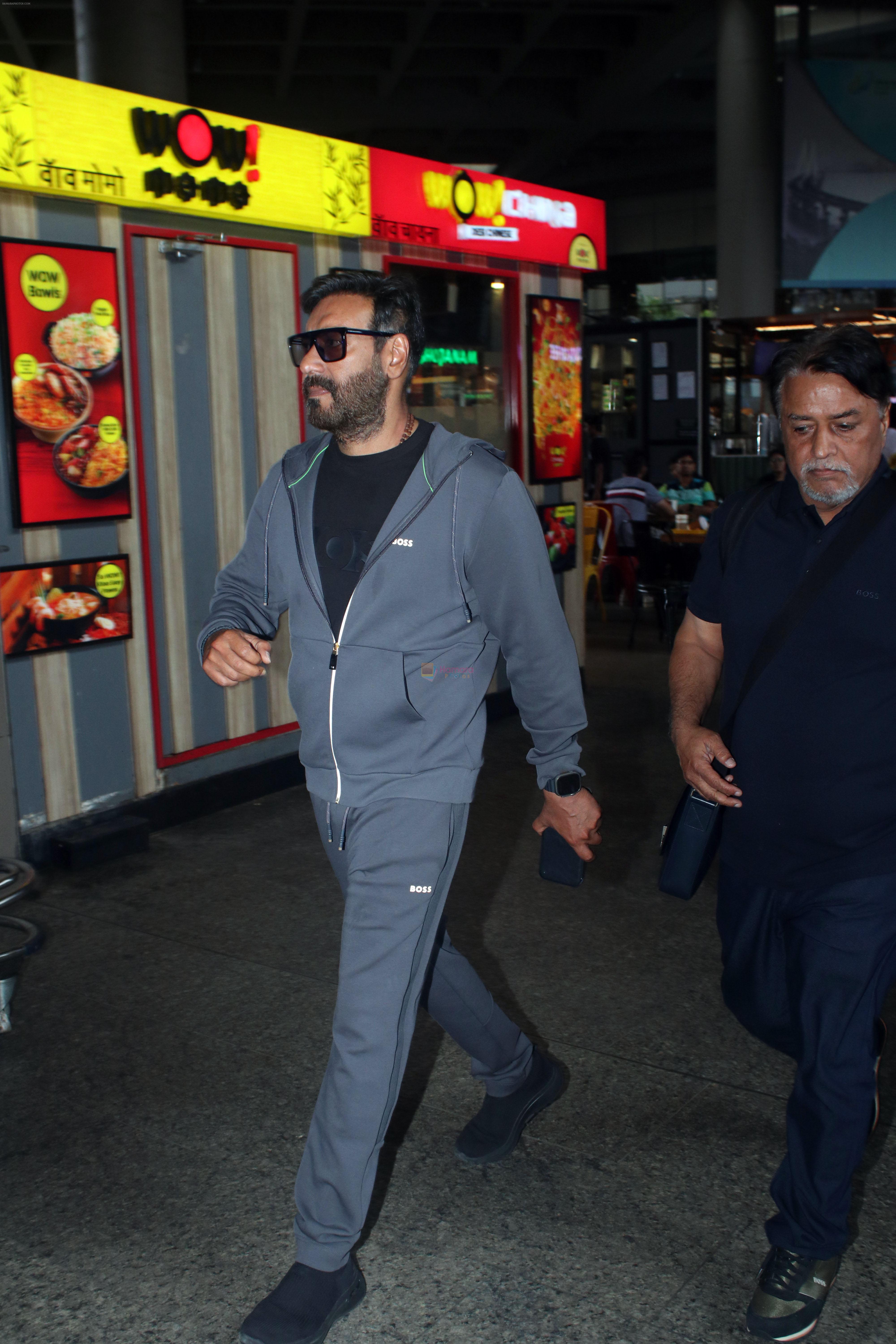 Ajay Devgn Spotted At Airport Arrival on 26th August 2023