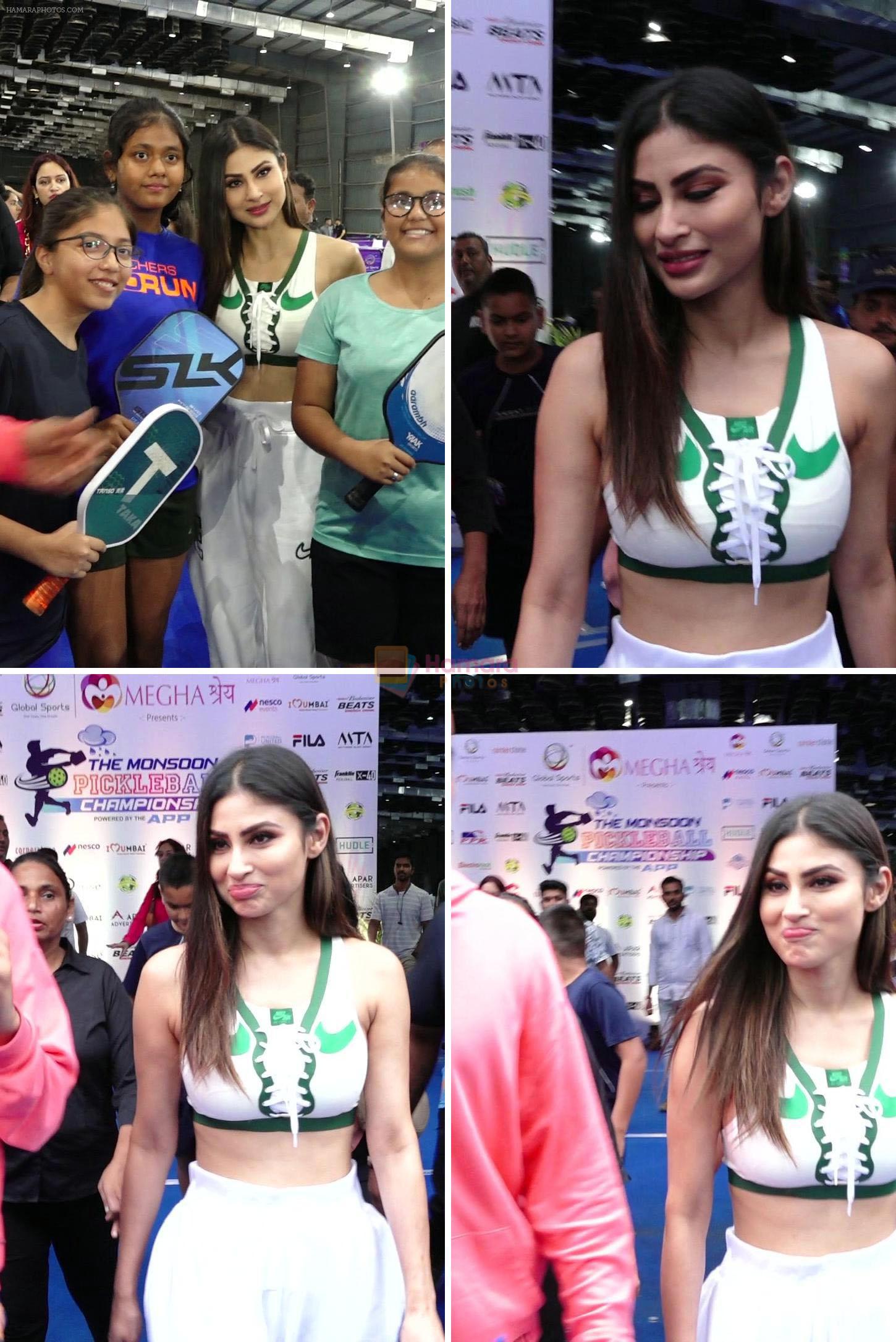 Mouni Roy Attends The Monsoon Pickleball Championship on 26th August 2023