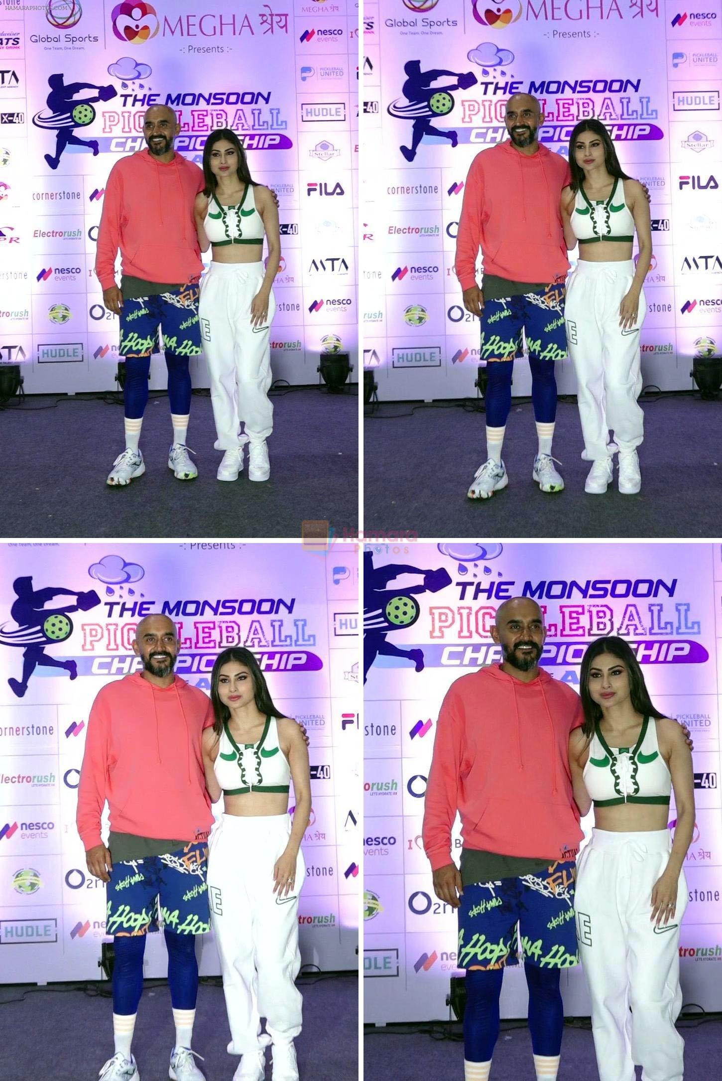 Mouni Roy Attends The Monsoon Pickleball Championship on 26th August 2023