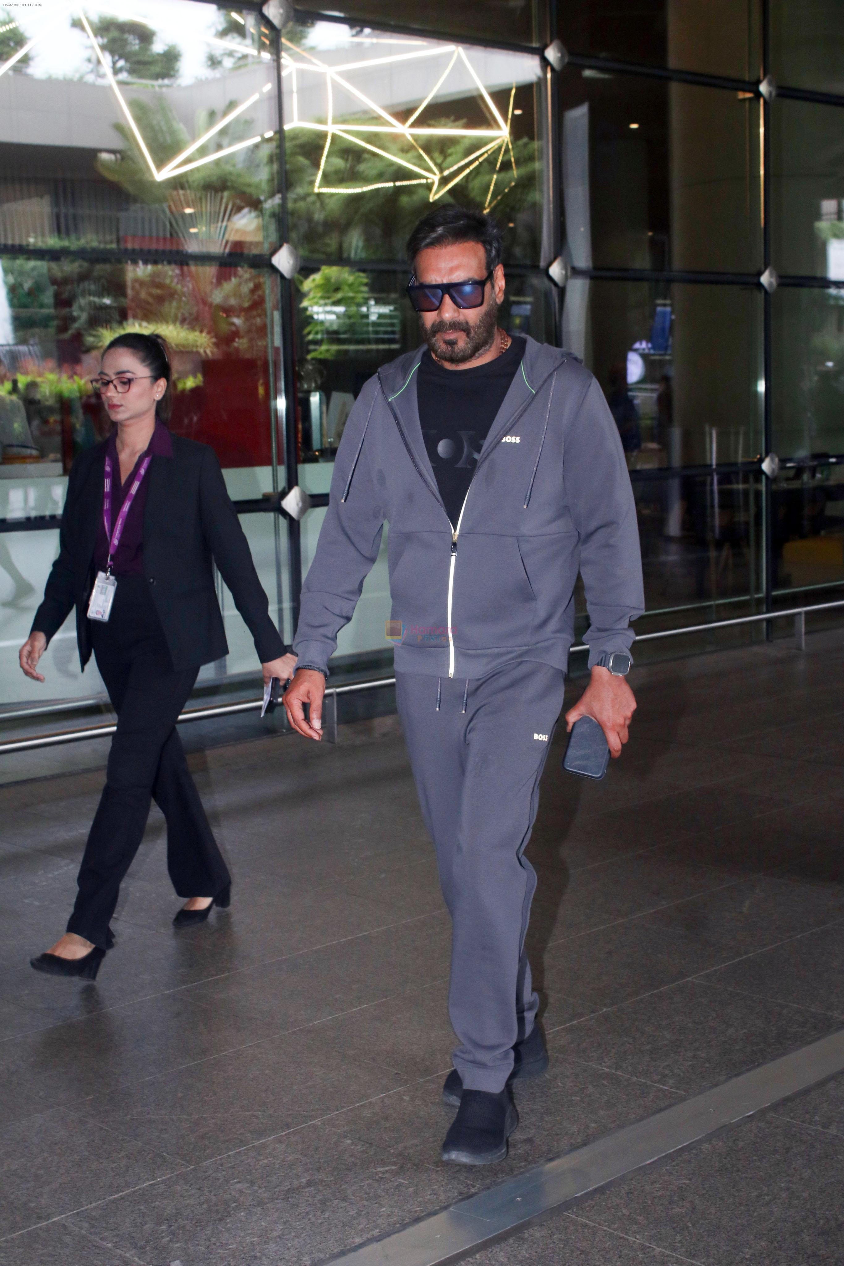 Ajay Devgn Spotted At Airport Arrival on 26th August 2023