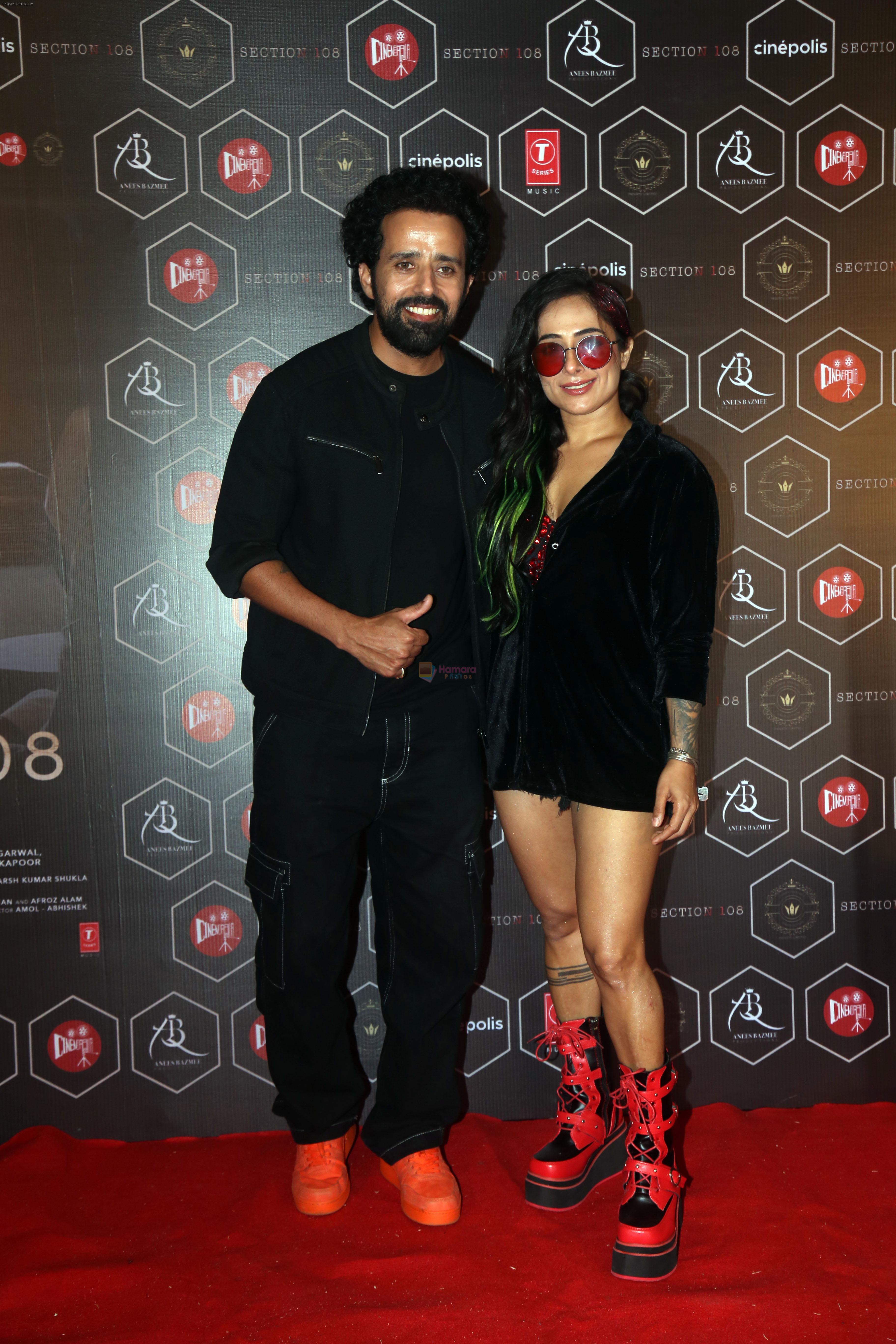 Anil Charanjeett, Shweta Mehta at the launch of film Section 108 Teaser on 27th August 2023