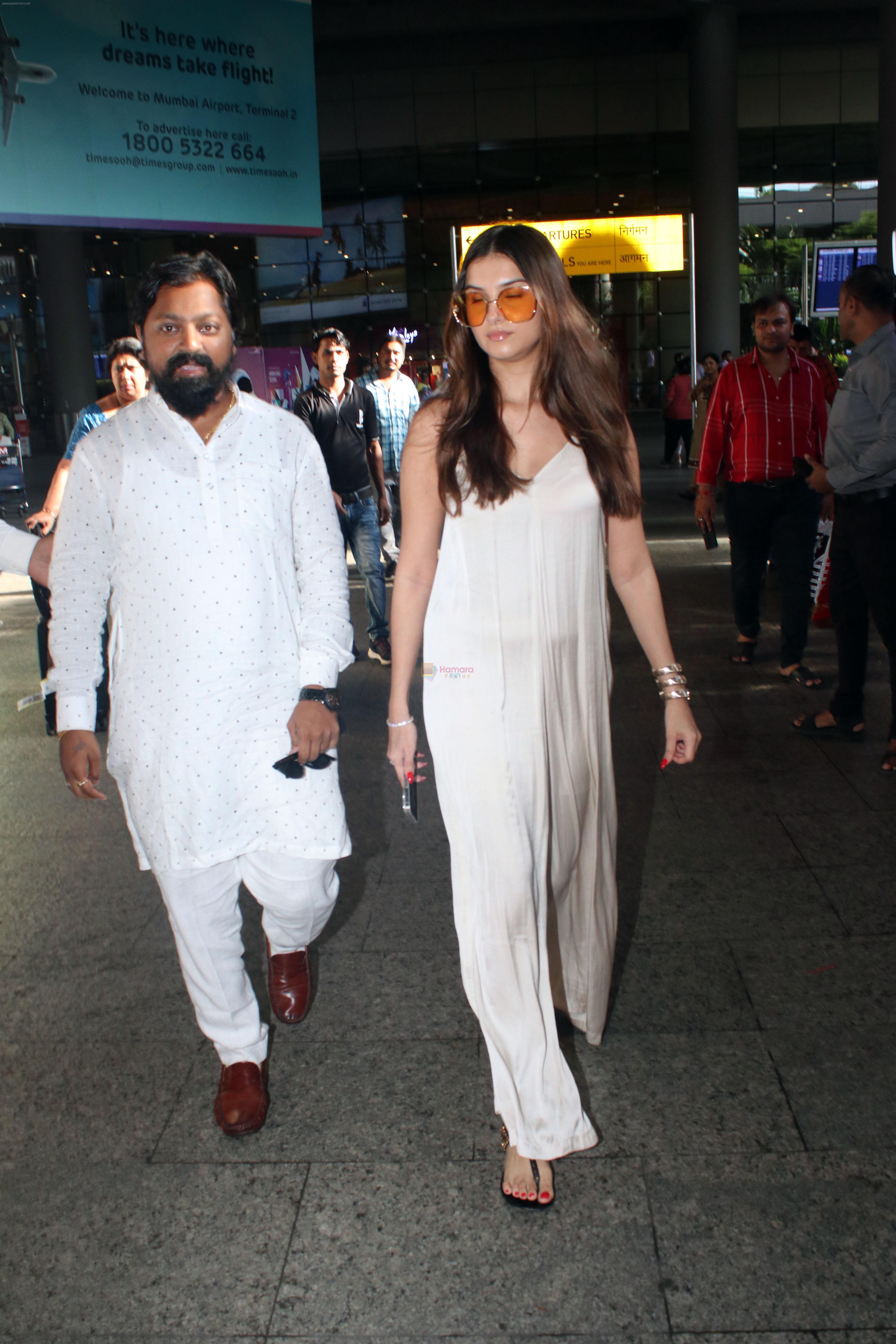 Tara Sutaria Spotted At Airport Arrival on 31st August 2023