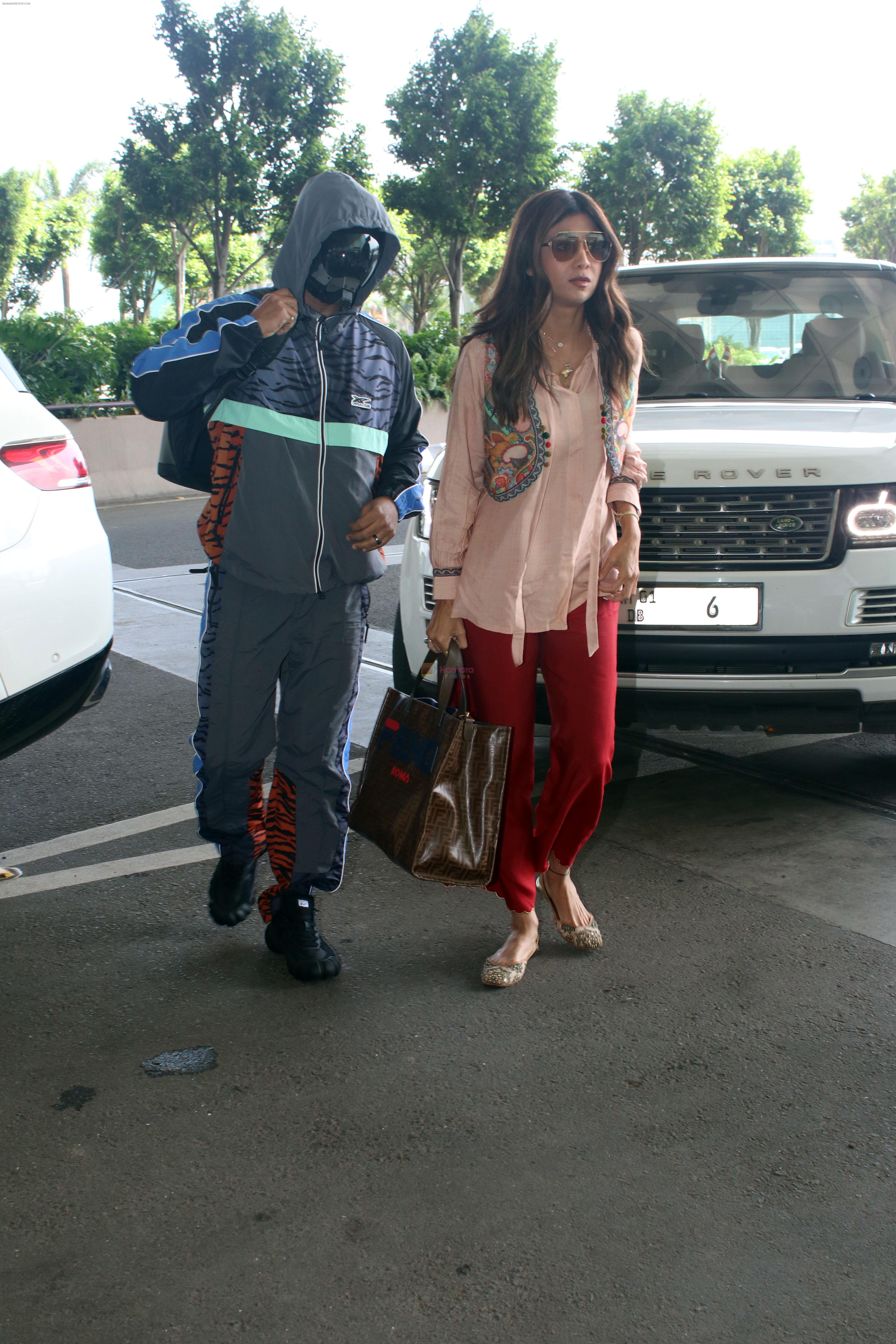 Shilpa Shetty Spotted At Airport Departure on 31st August 2023