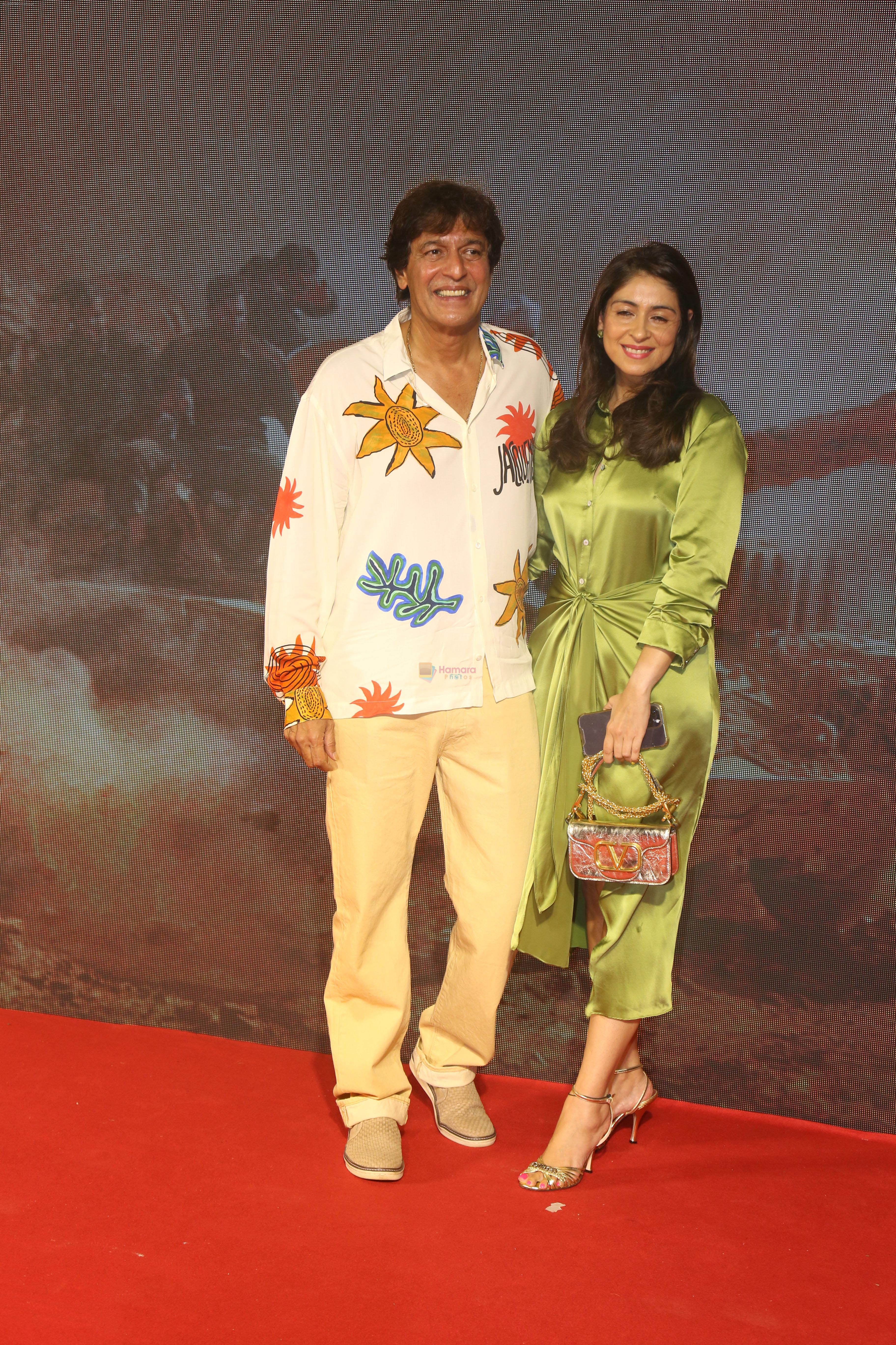 Bhavna Pandey, Chunky Panday at Gadar 2 Success Party on 2nd Sept 2023