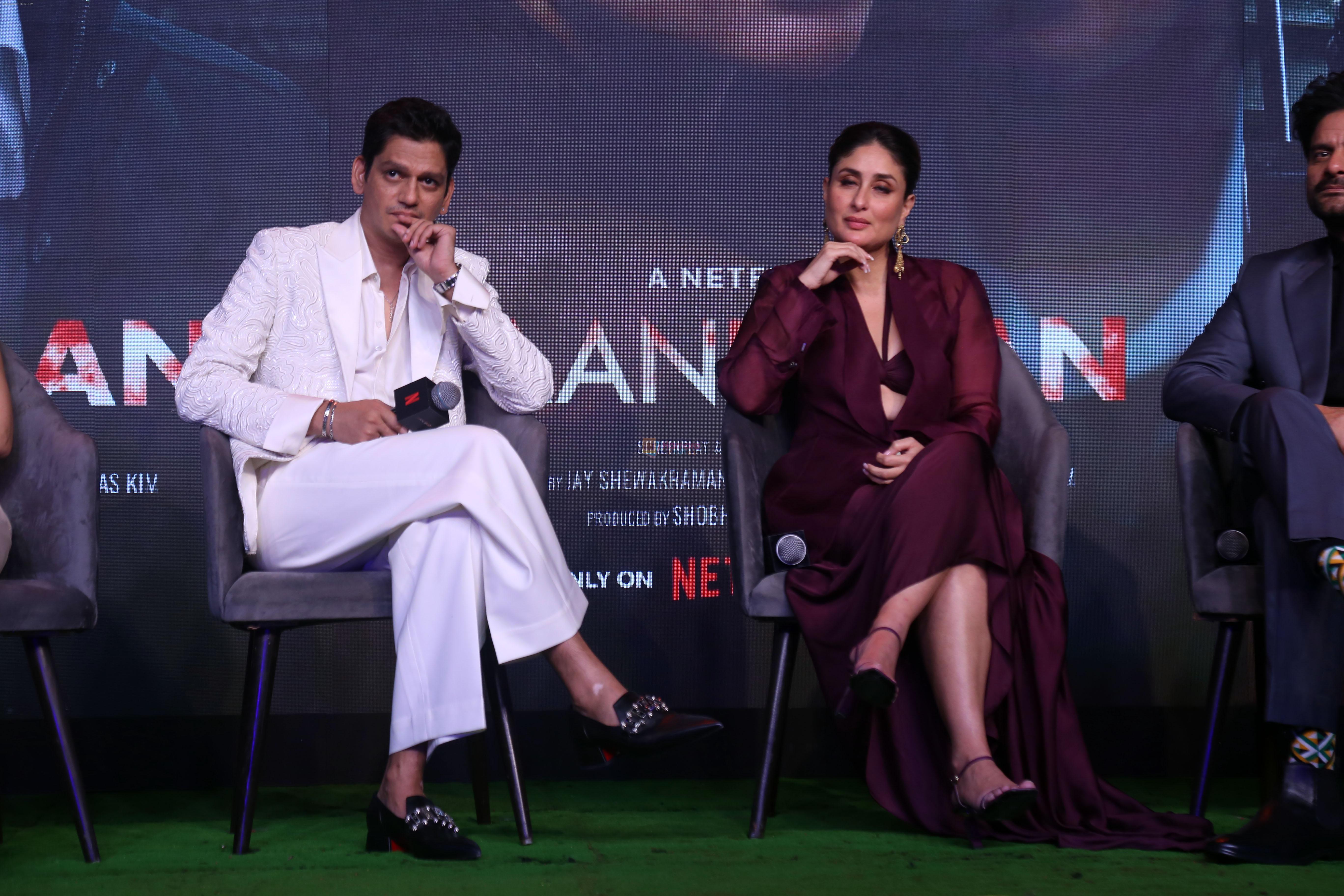Kareena Kapoor, Vijay Varma at Jaane Jaan Film Trailer Launch on 5th Sept 2023