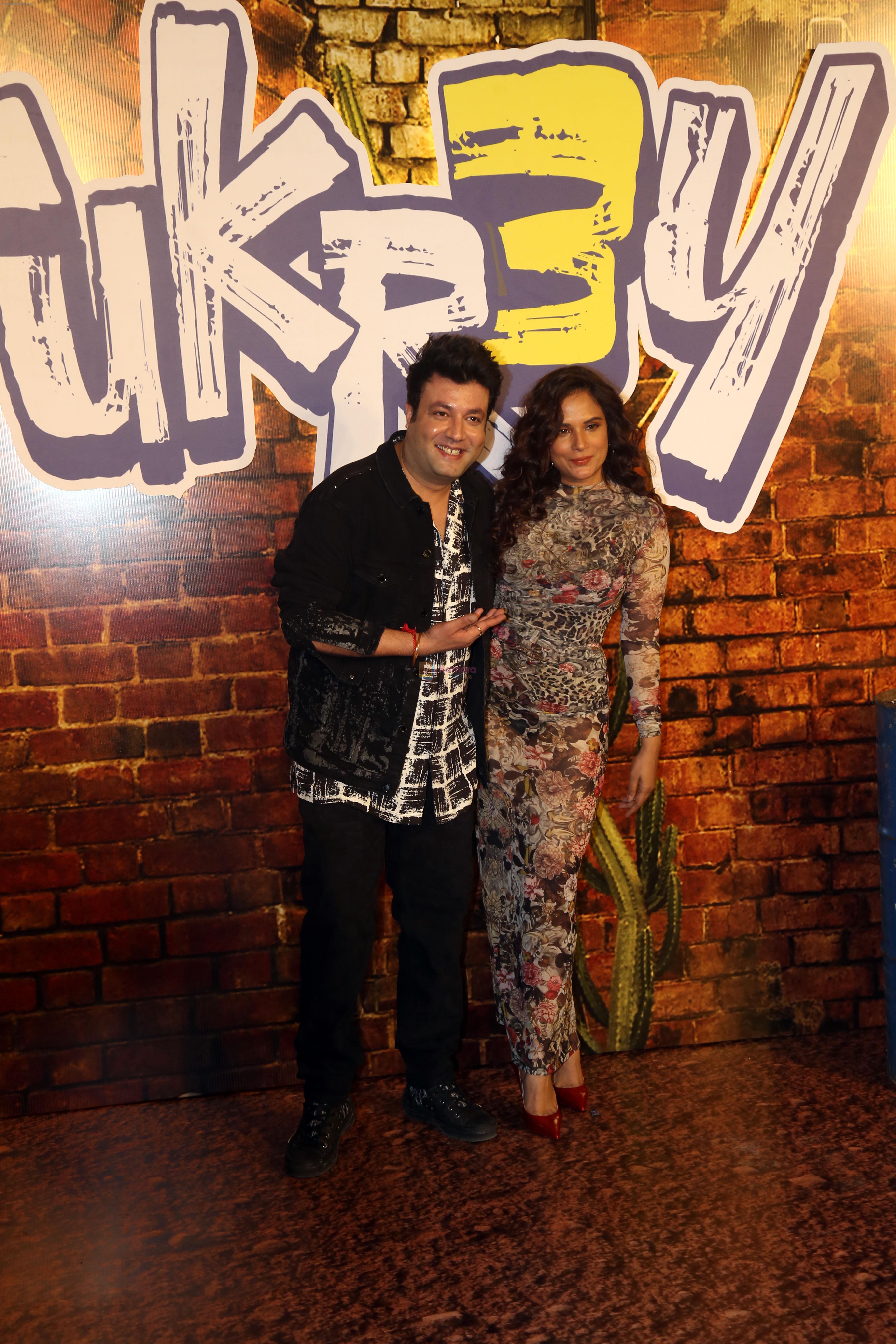 Richa Chadha, Varun Sharma at Fukrey 3 Trailer Launch on 5th Sept 2023