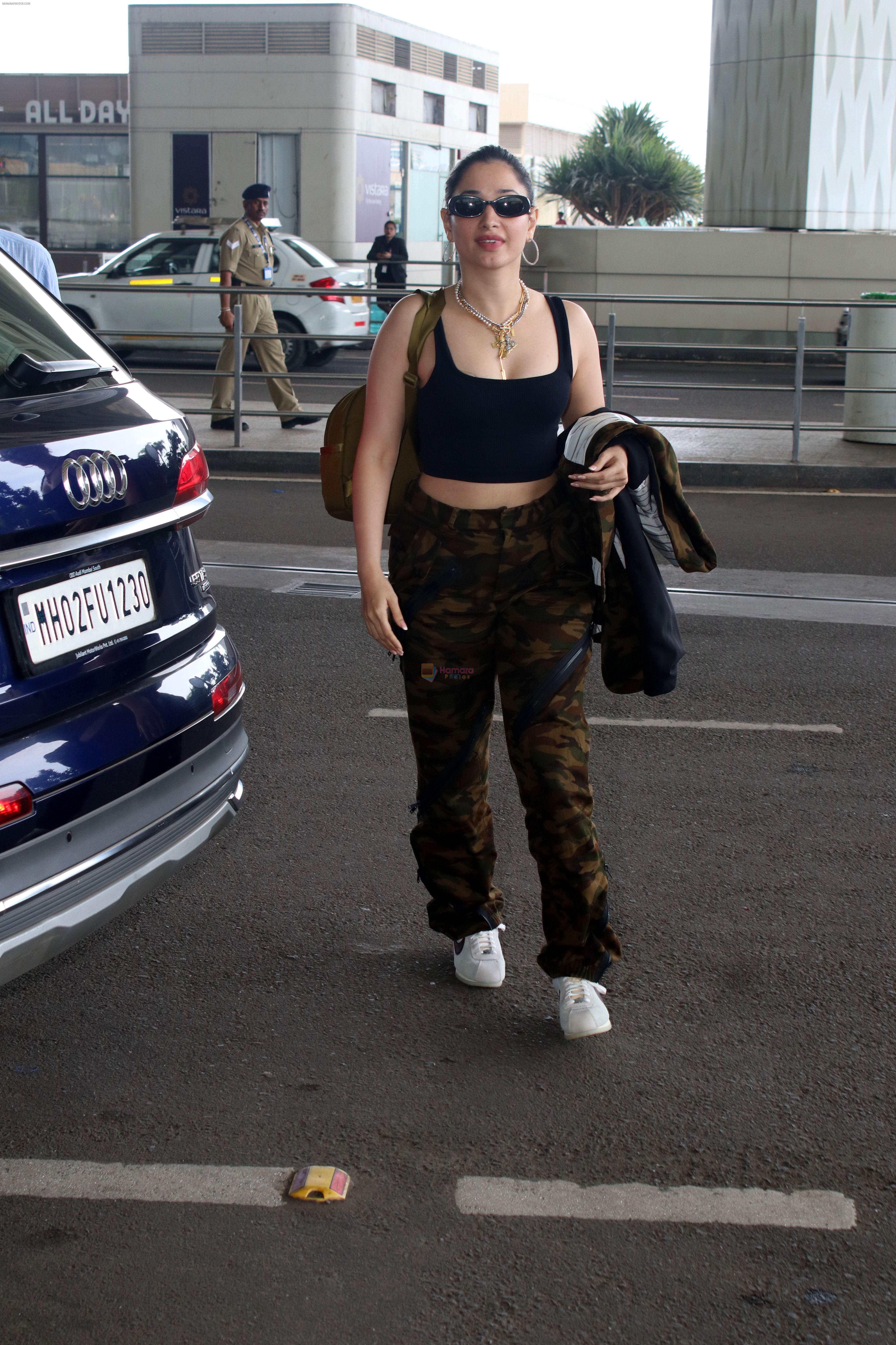 Tamannaah Bhatia Spotted At Airport Departure on 6th Sept 2023