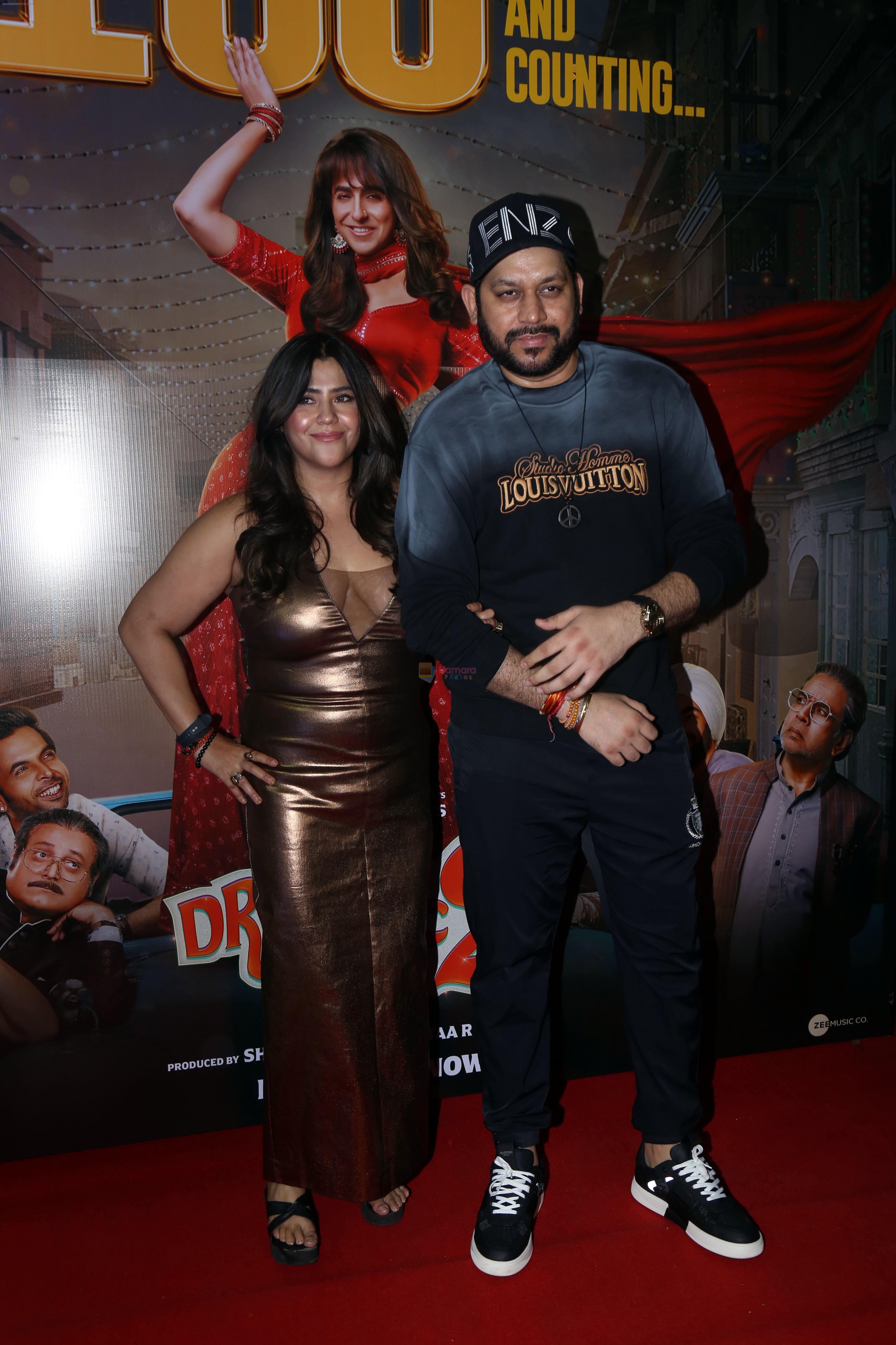 Ekta Kapoor, Raaj Shaandilyaa attends Dream Girl 2 Success Party on 6th Sept 2023