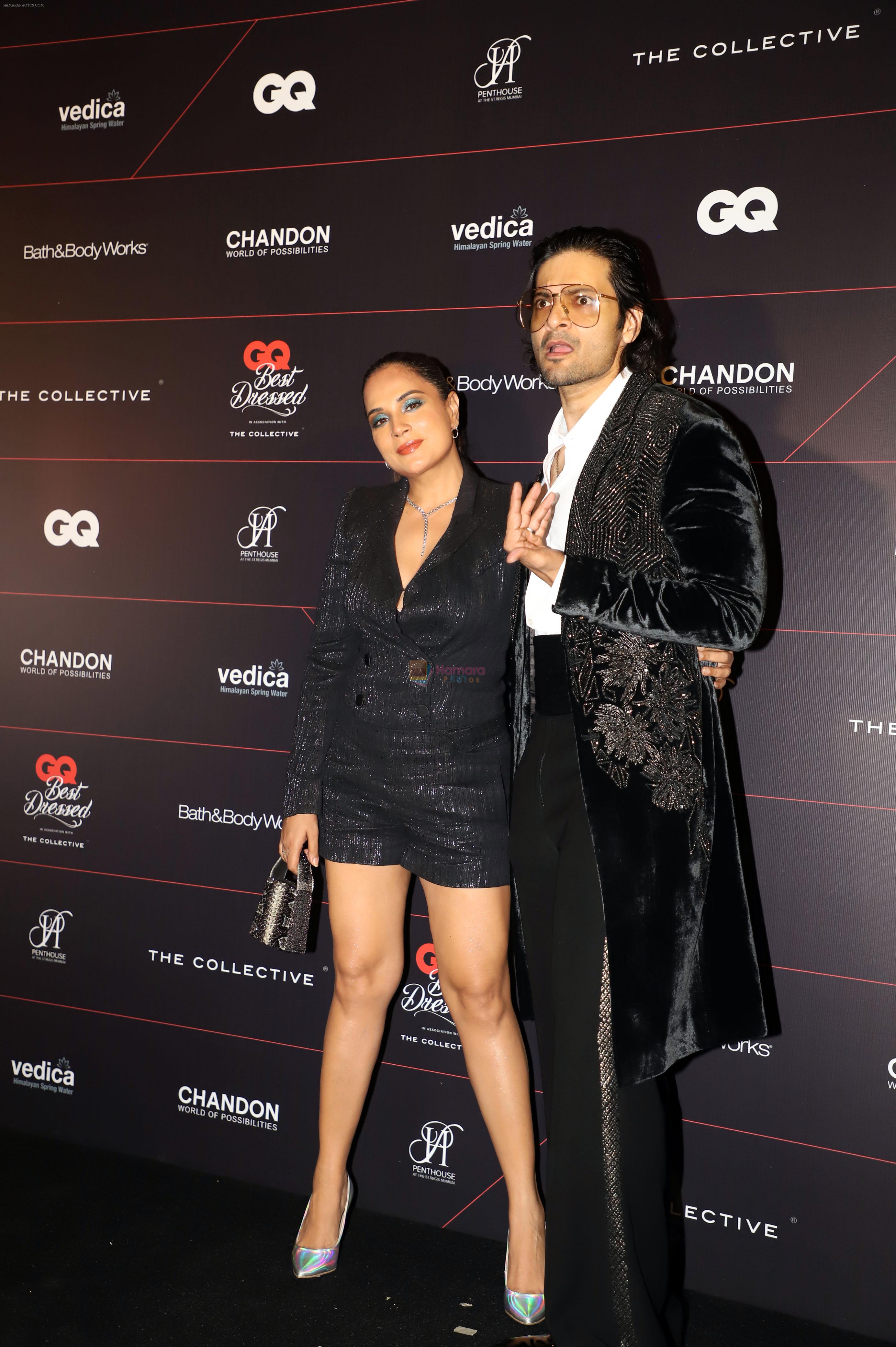 Ali Fazal, Richa Chadha attends GQ Best Dressed Awards 2023 on 8th Sept 2023