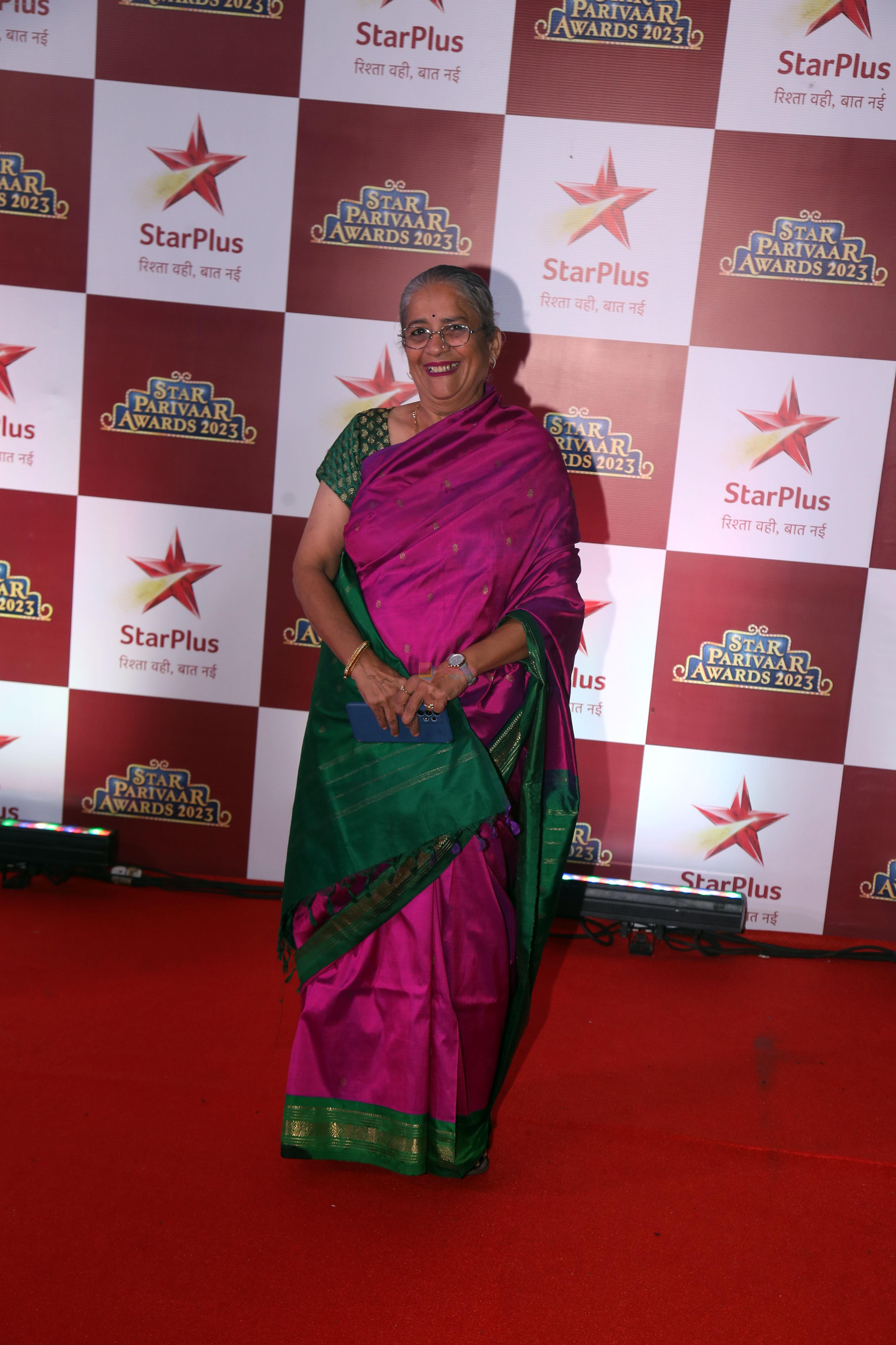 Ujwala Jog at the Star Parivaar Awards 2023 on 8th Sept 2023