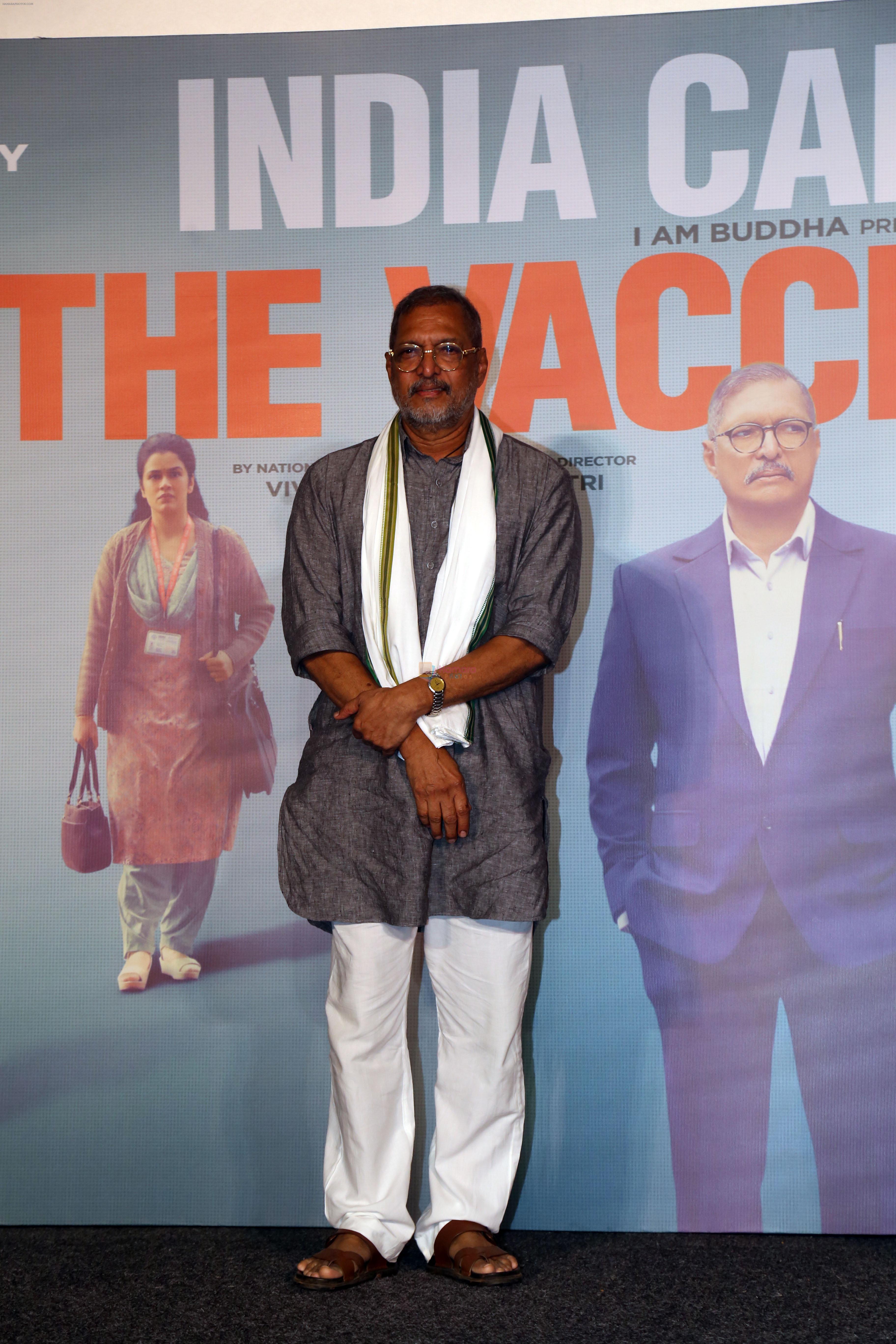 Nana Patekar attends The Vaccine War Trailer Launch on 12th Sept 2023