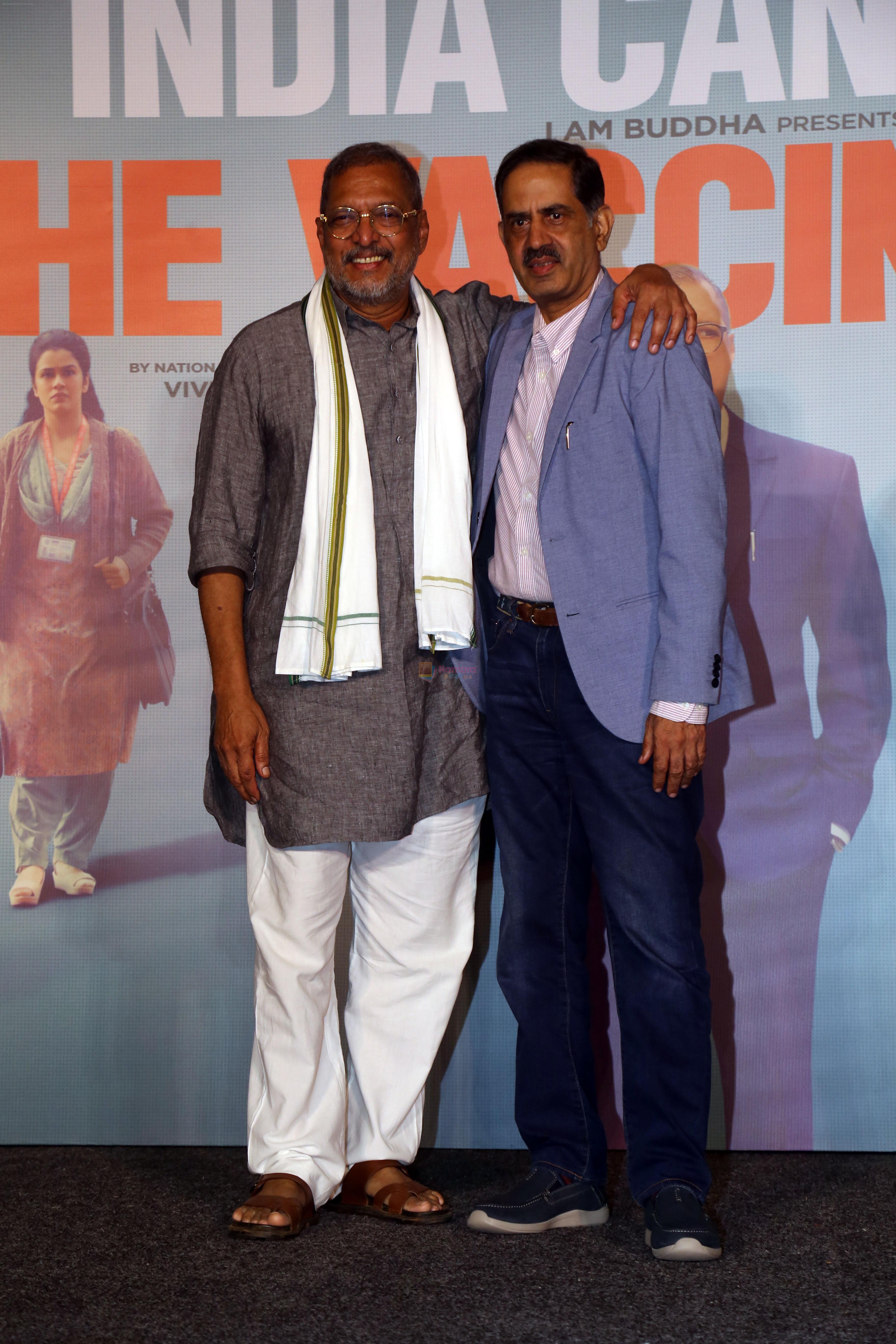 Balram Bhargava, Nana Patekar attends The Vaccine War Trailer Launch on 12th Sept 2023