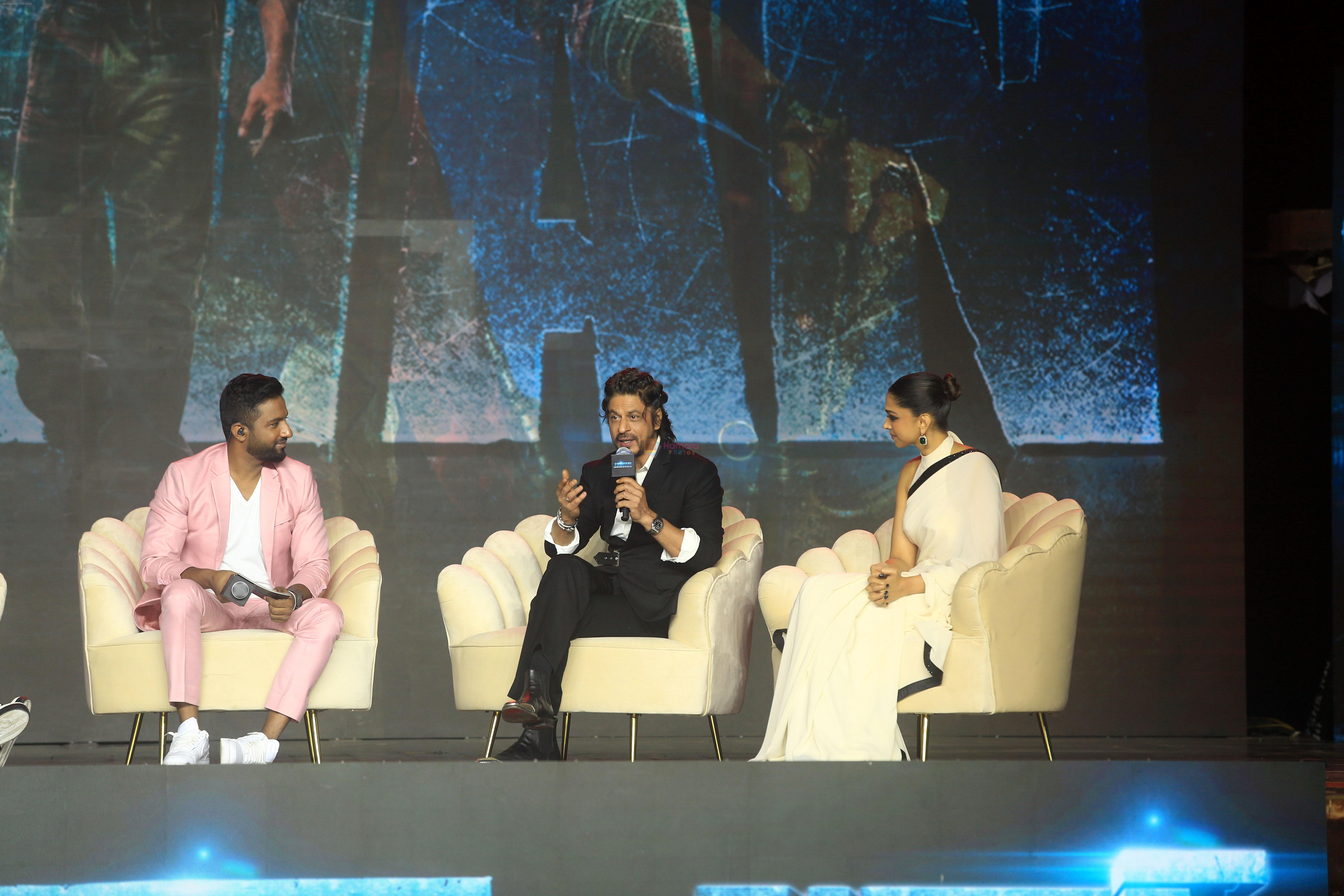 Deepika Padukone, Shah Rukh Khan, Suren Sundaram at Jawan Film Success Press Conference on 15th Sept 2023