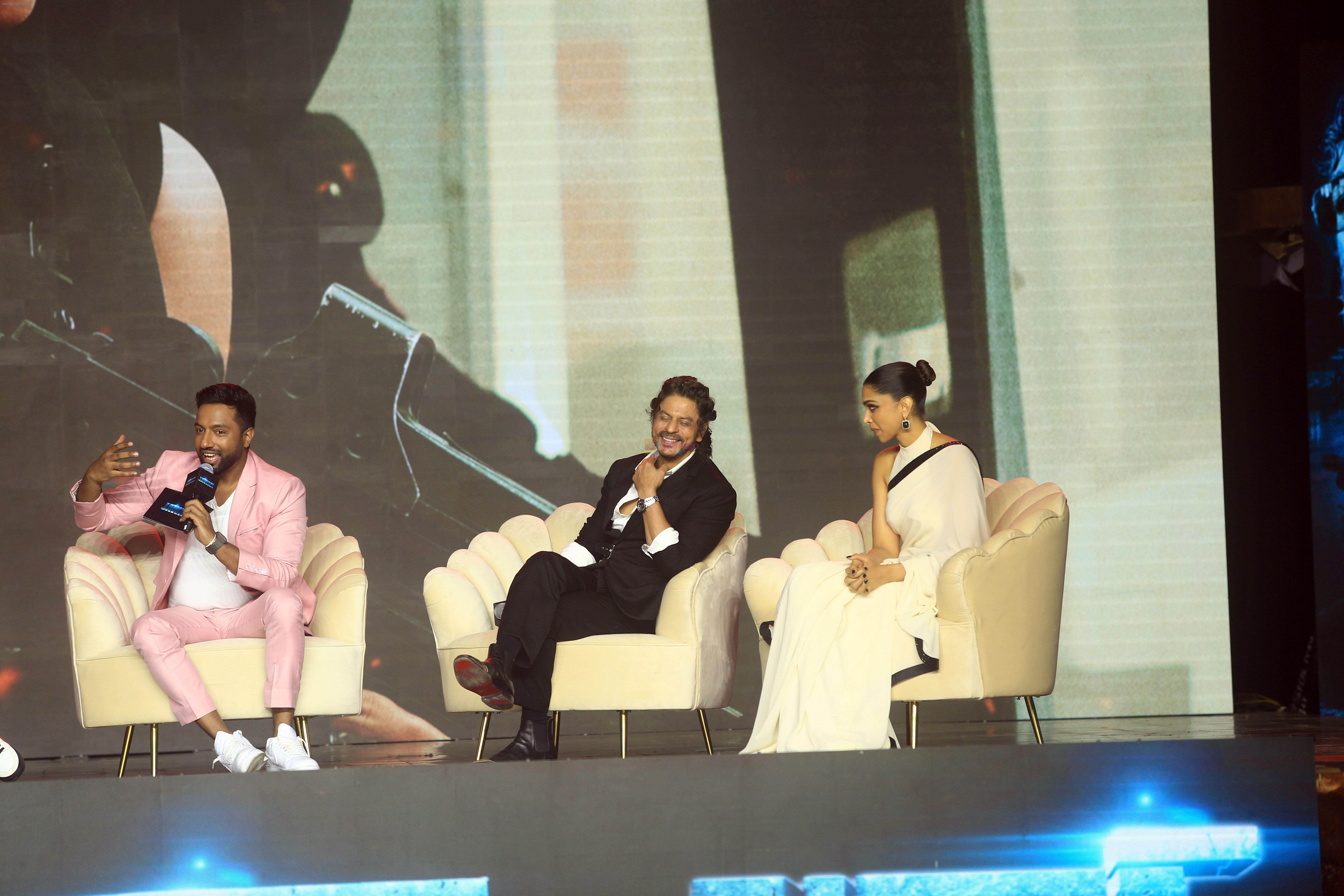 Deepika Padukone, Shah Rukh Khan, Suren Sundaram at Jawan Film Success Press Conference on 15th Sept 2023