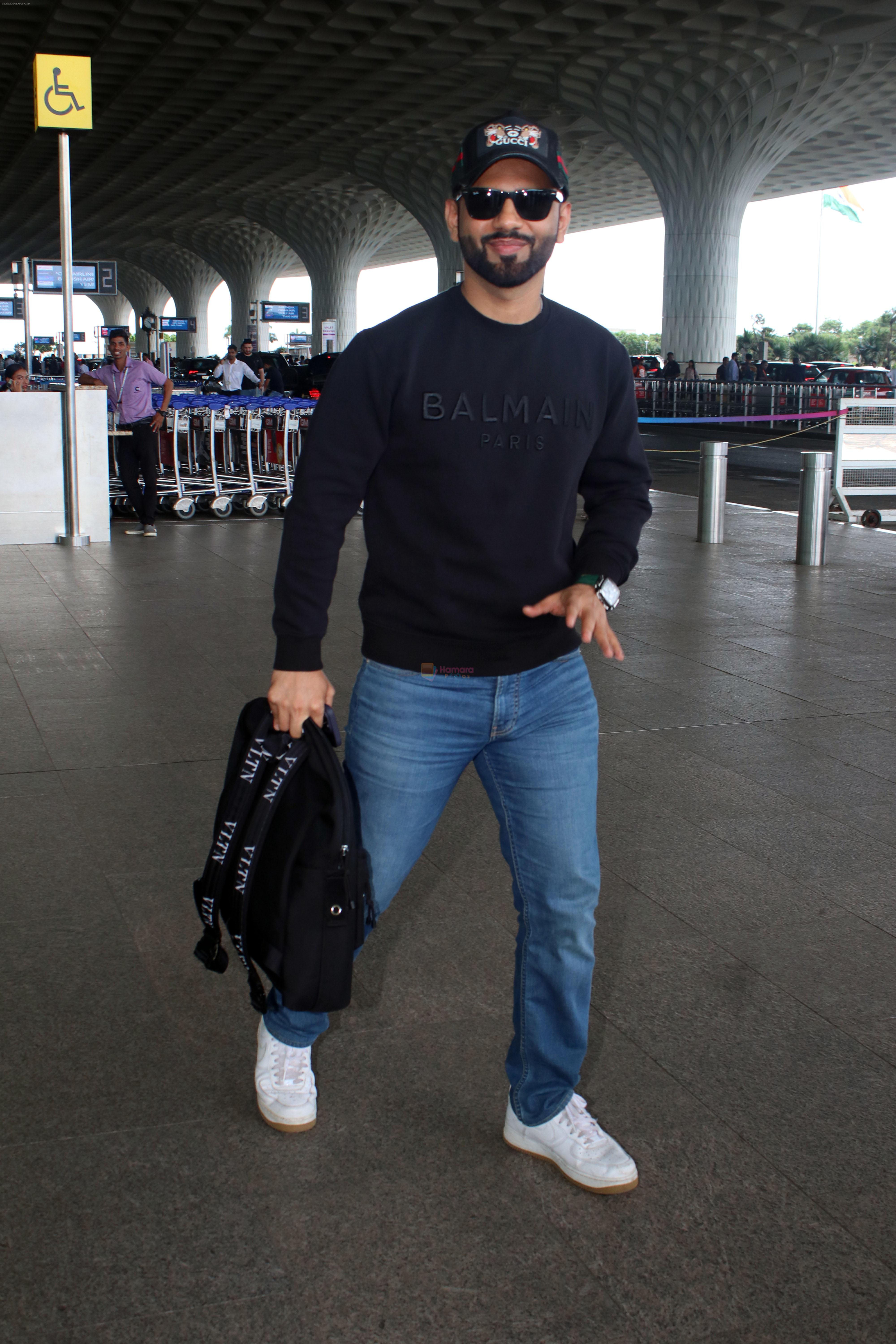 Rahul Vaidya Spotted At Airport Departure on 16th Sept 2023