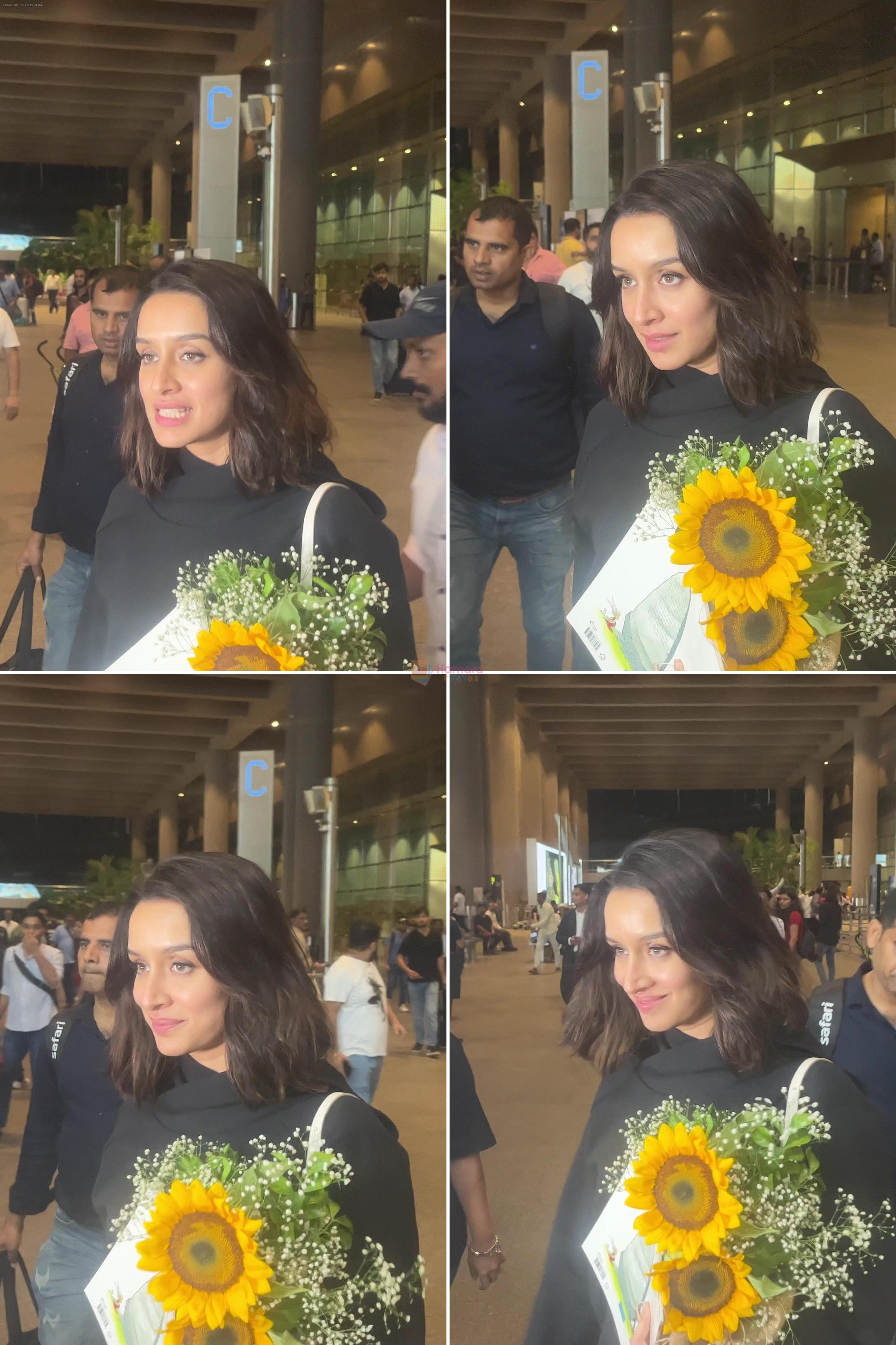 Shraddha Kapoor Spotted At Airport Arrival on 18th Sept 2023