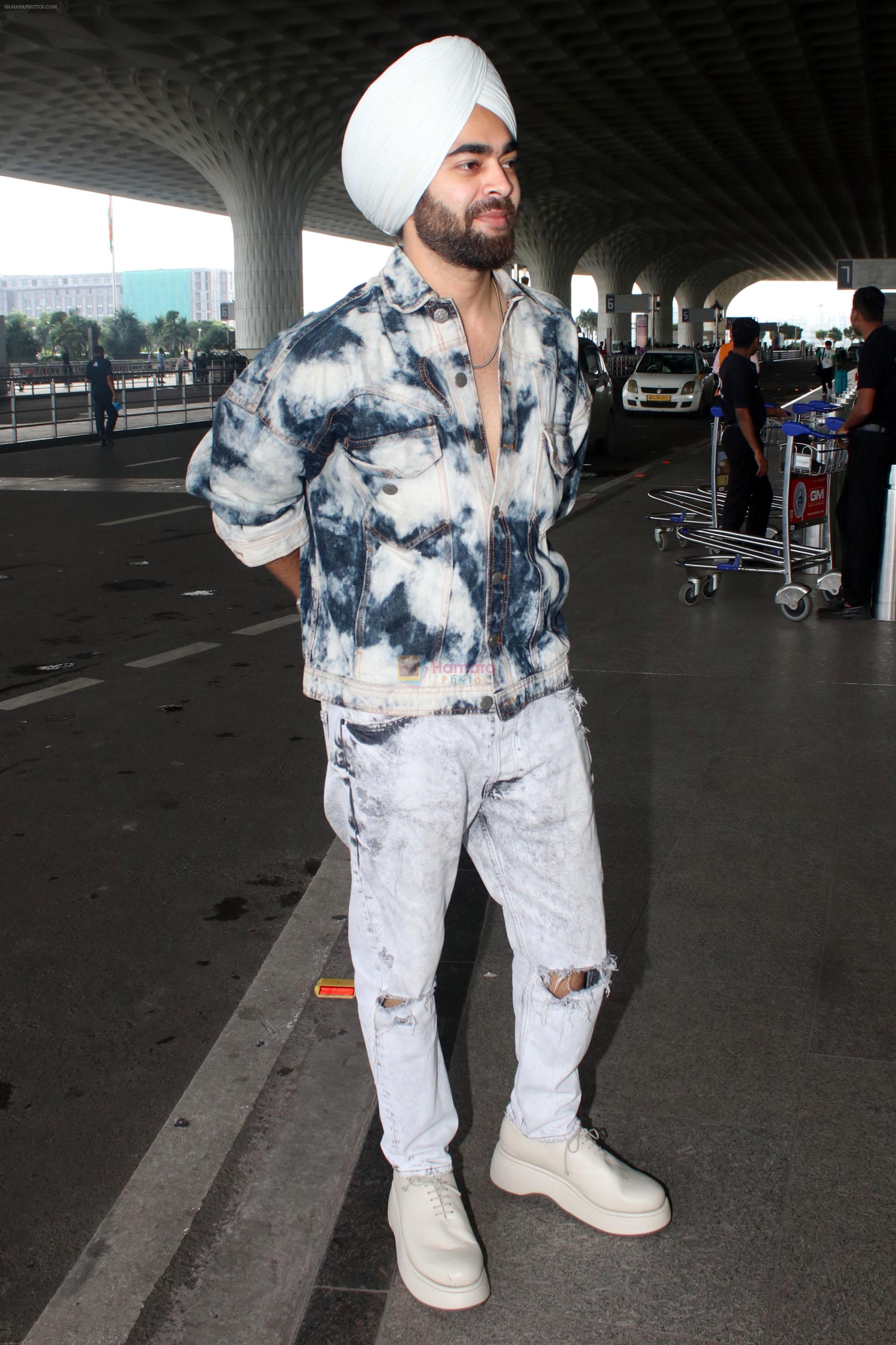 Manjot Singh spotted at Airport Departure on 22nd Sept 2023