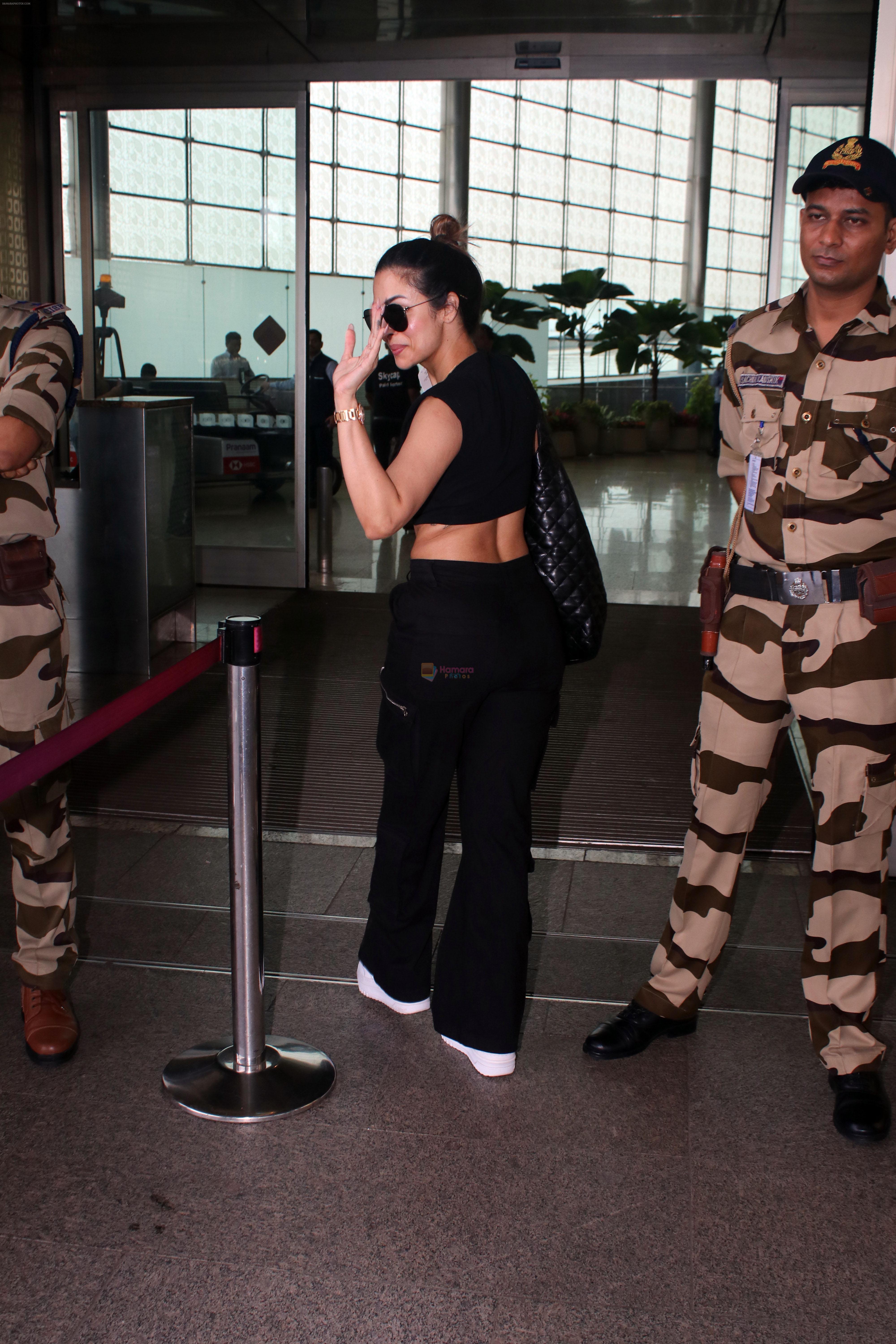 Malaika Arora Spotted At Airport Departure on 22nd Sept 2023