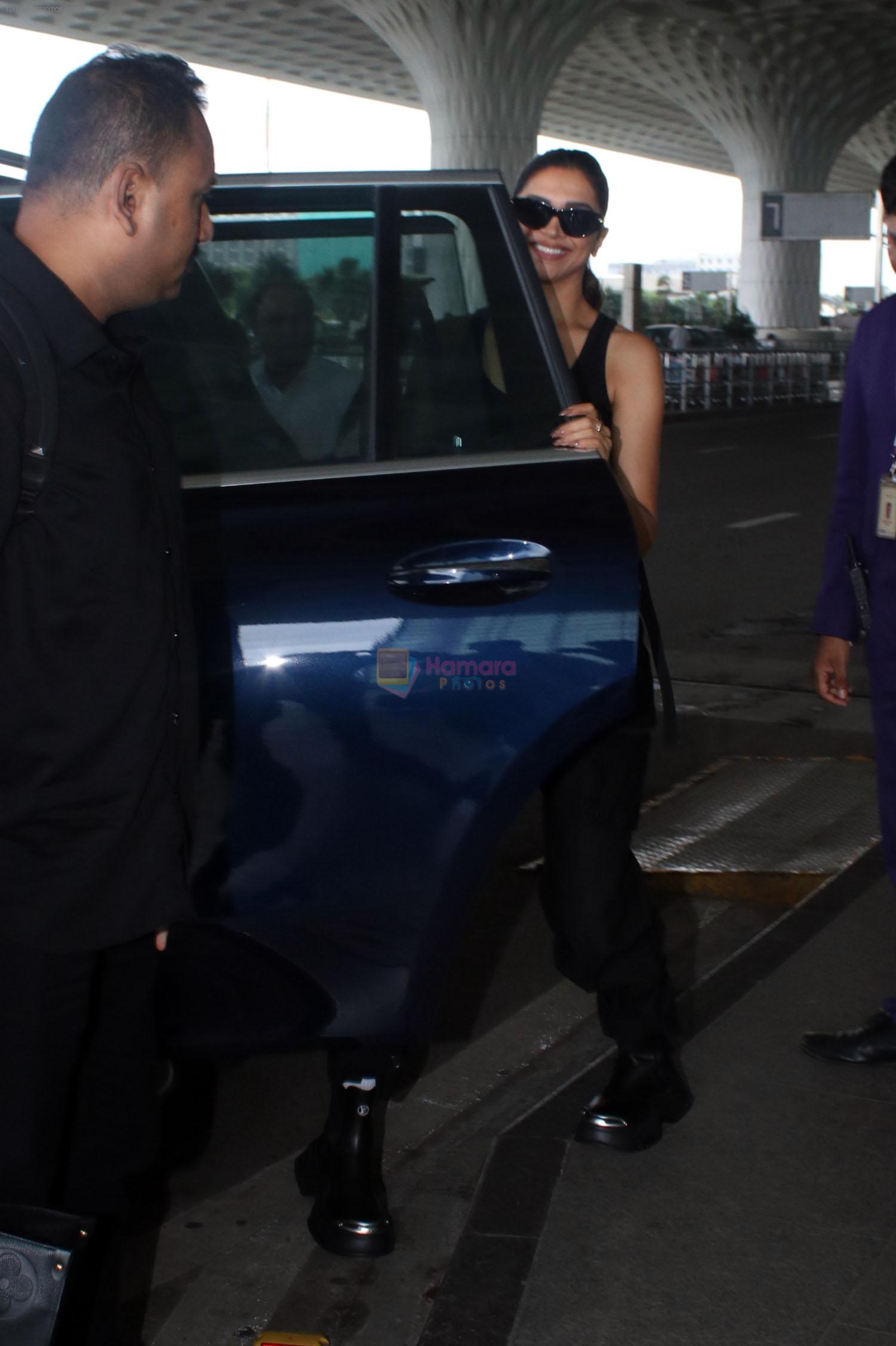 Deepika Padukone Spotted At Airport Departure on 23rd Sept 2023