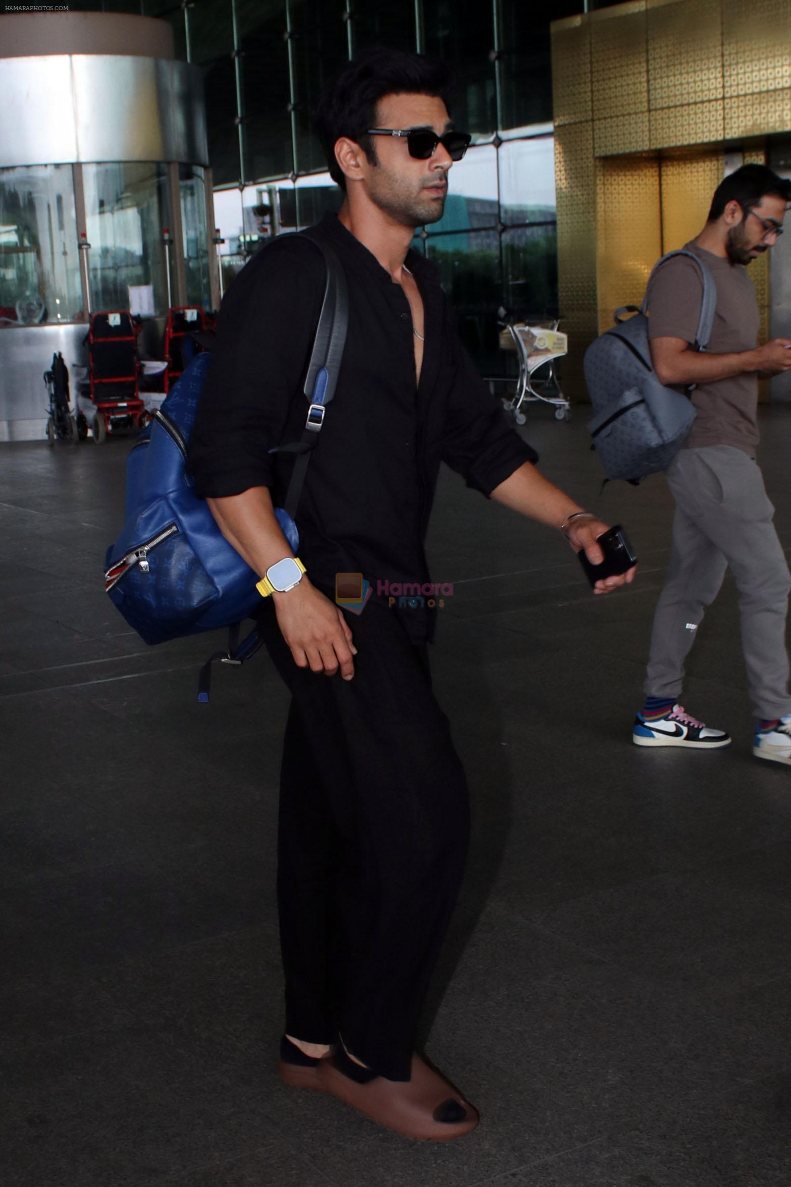 Pulkit Samrat spotted at Airport Departure on 22nd Sept 2023