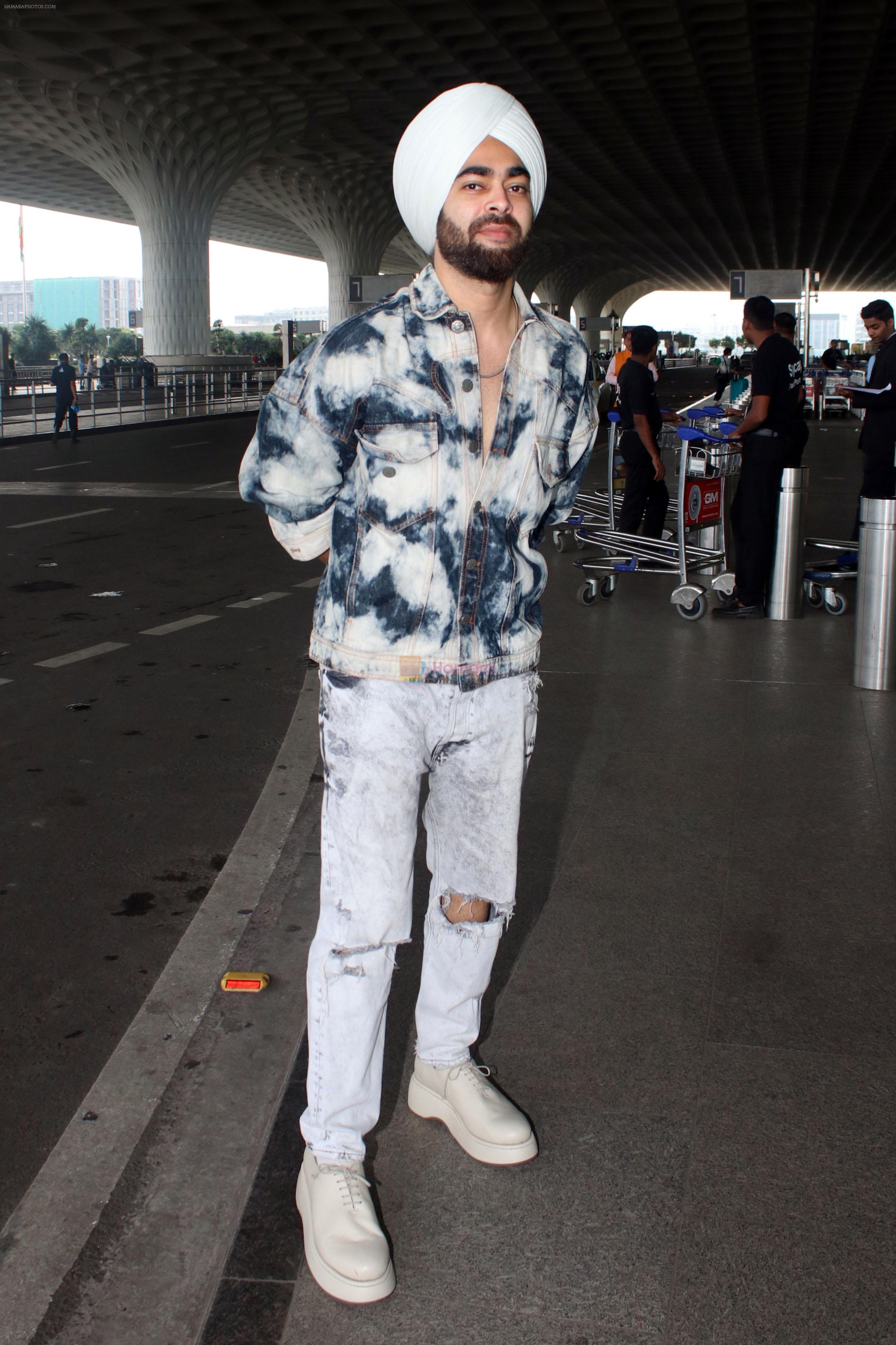 Manjot Singh spotted at Airport Departure on 22nd Sept 2023