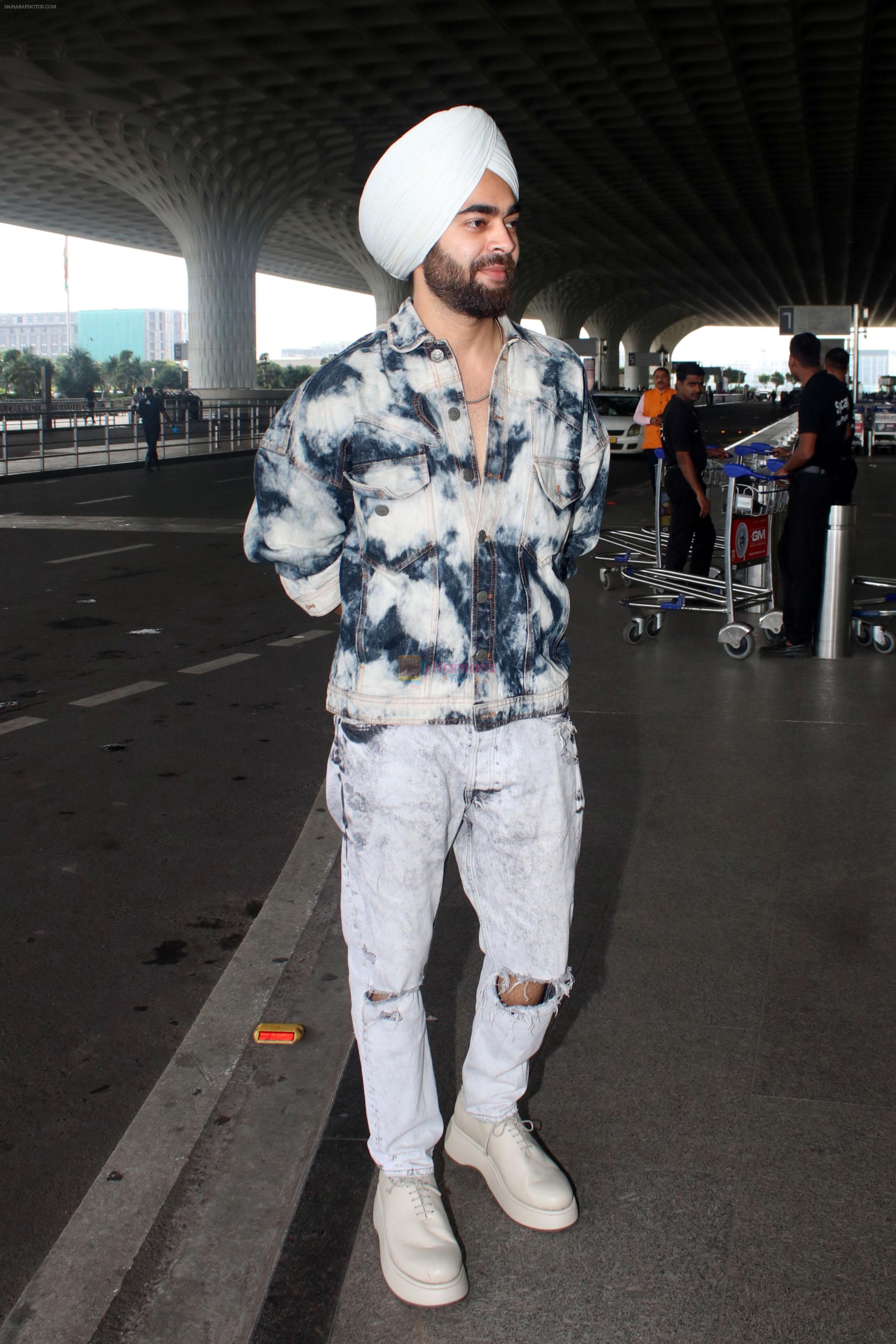 Manjot Singh spotted at Airport Departure on 22nd Sept 2023