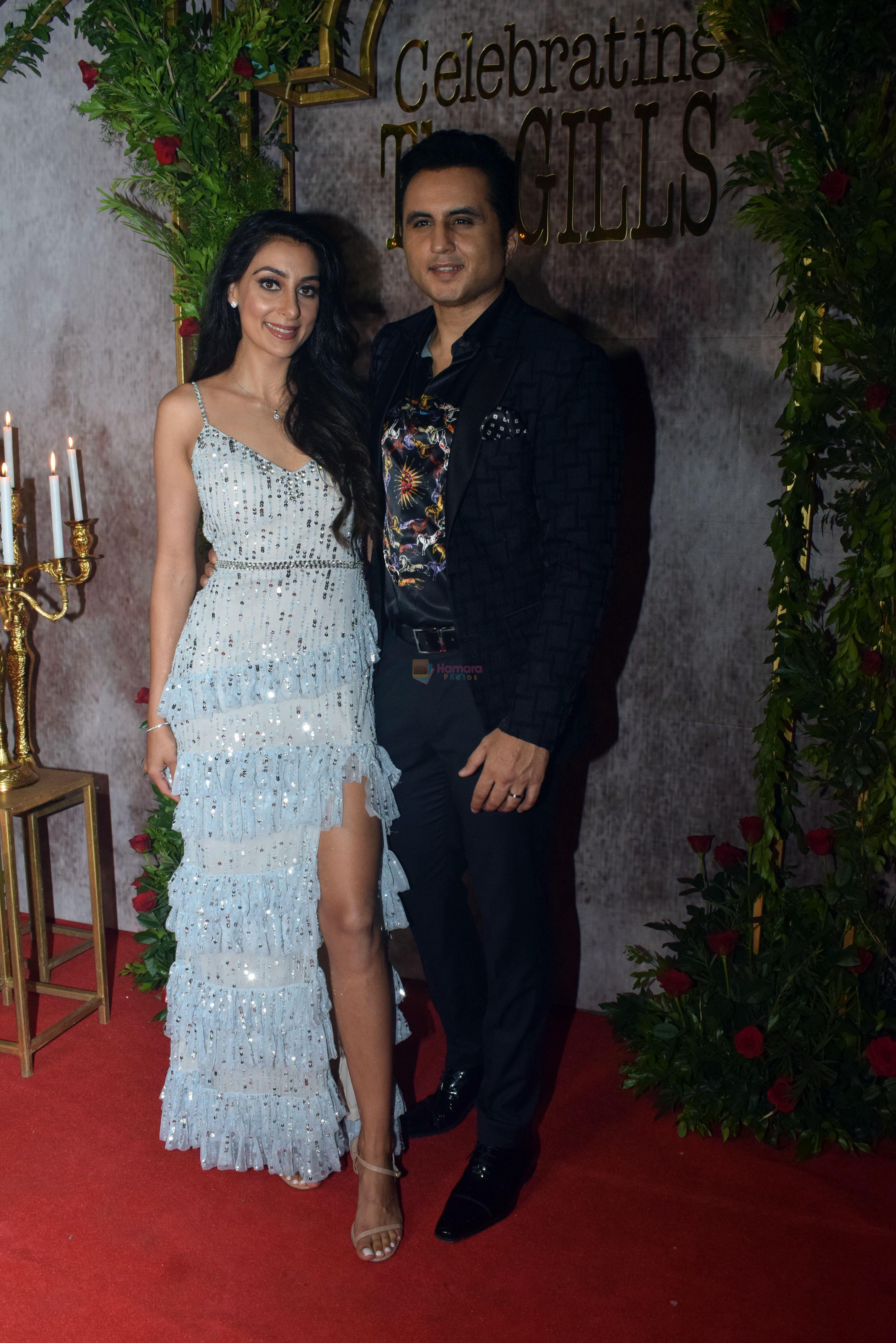 Aman Gill, Amrit Berar attends the wedding party of Aman Gill and Amrit Berar on 24th Sept 2023