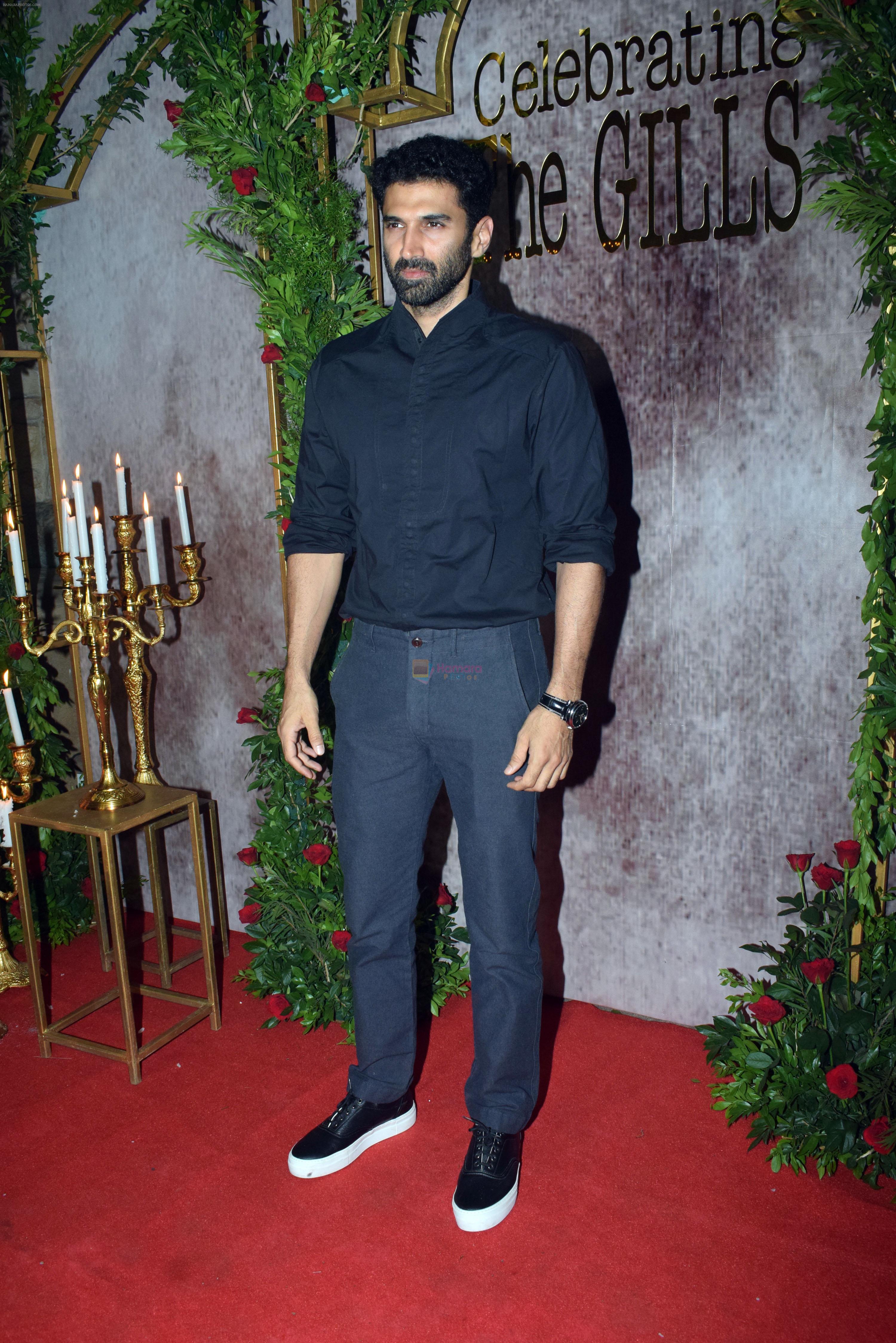 Aditya Roy Kapur attends the wedding party of Aman Gill and Amrit Berar on 24th Sept 2023